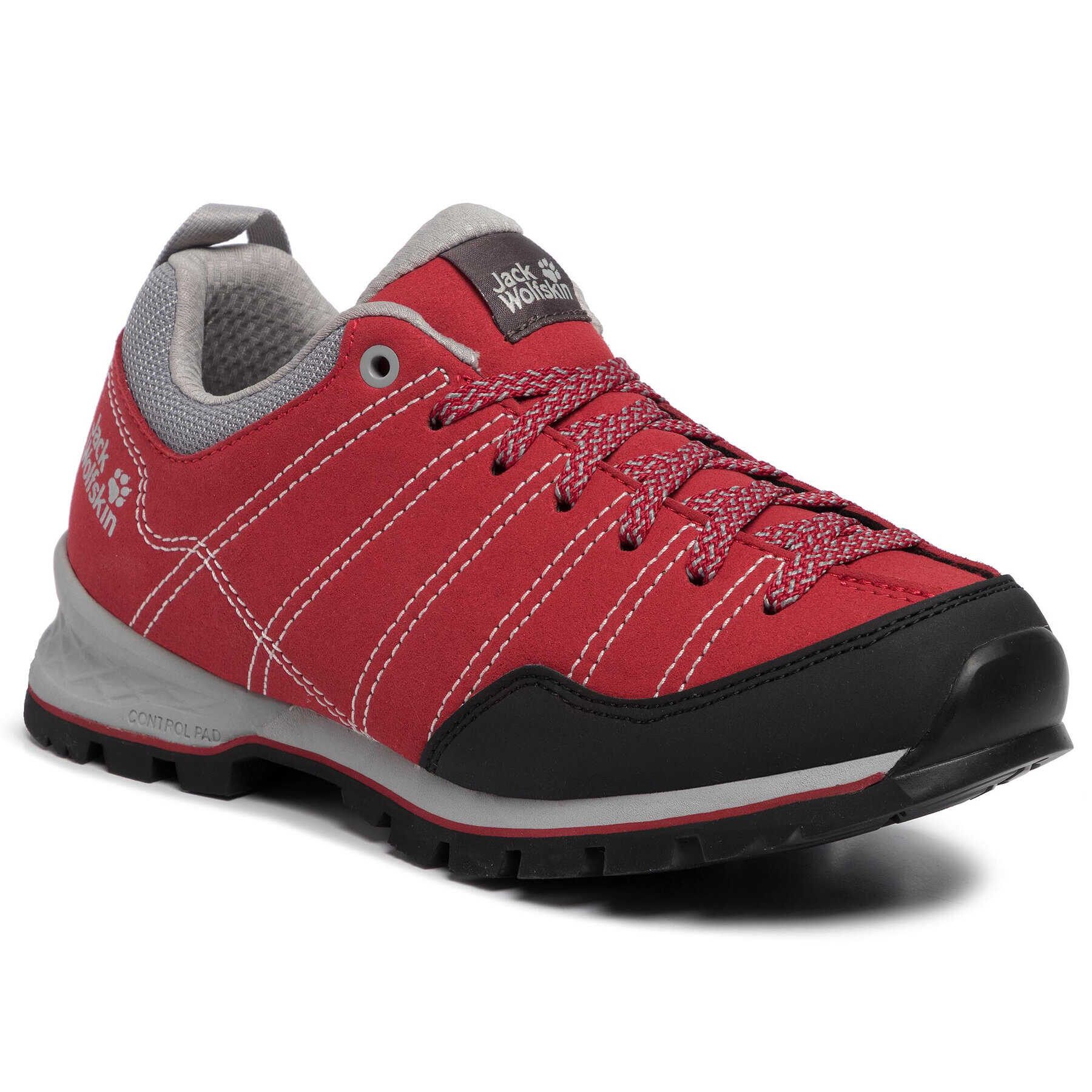 Jack Wolfskin Туристически Scrambler Low W 4036671 Червен - Pepit.bg
