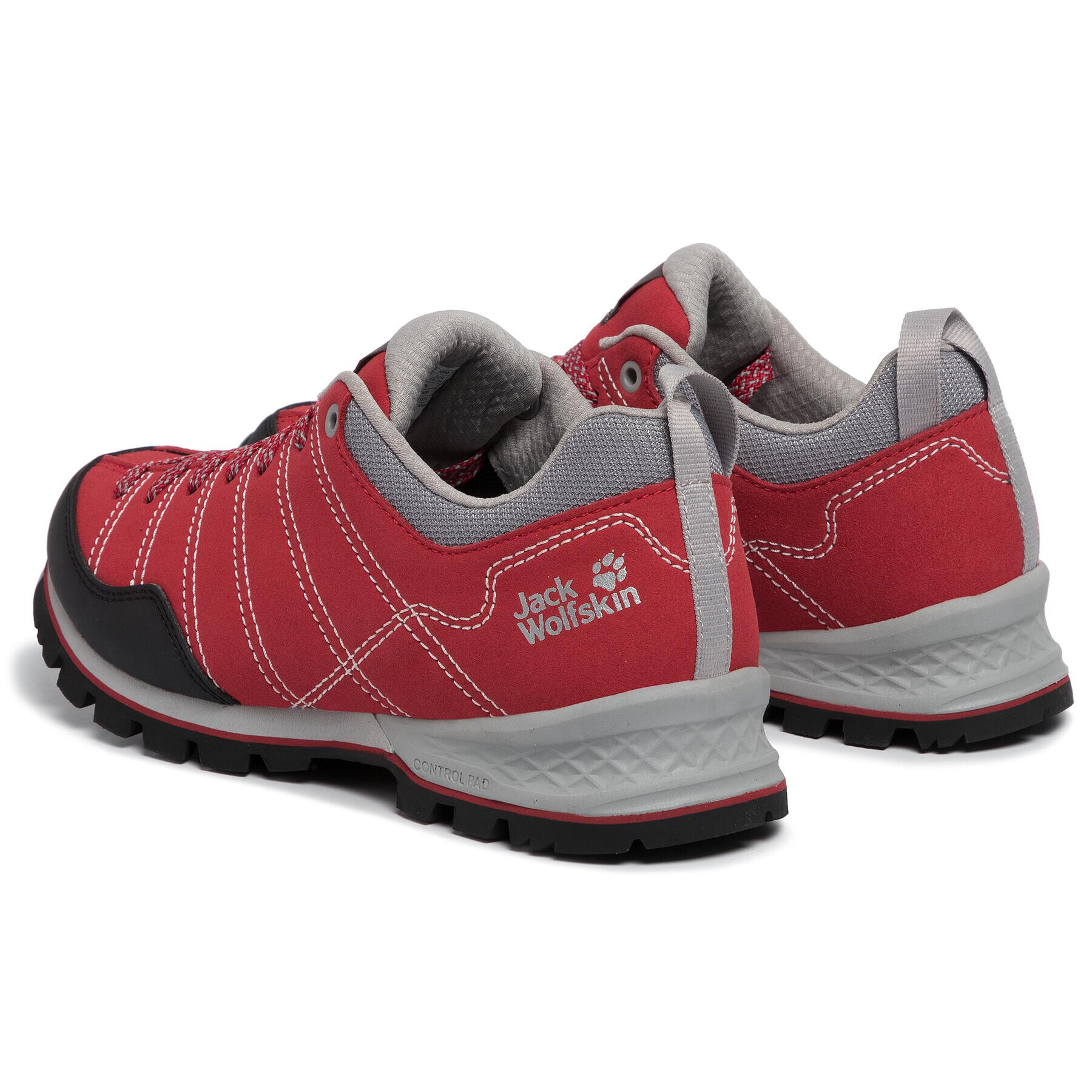 Jack Wolfskin Туристически Scrambler Low W 4036671 Червен - Pepit.bg