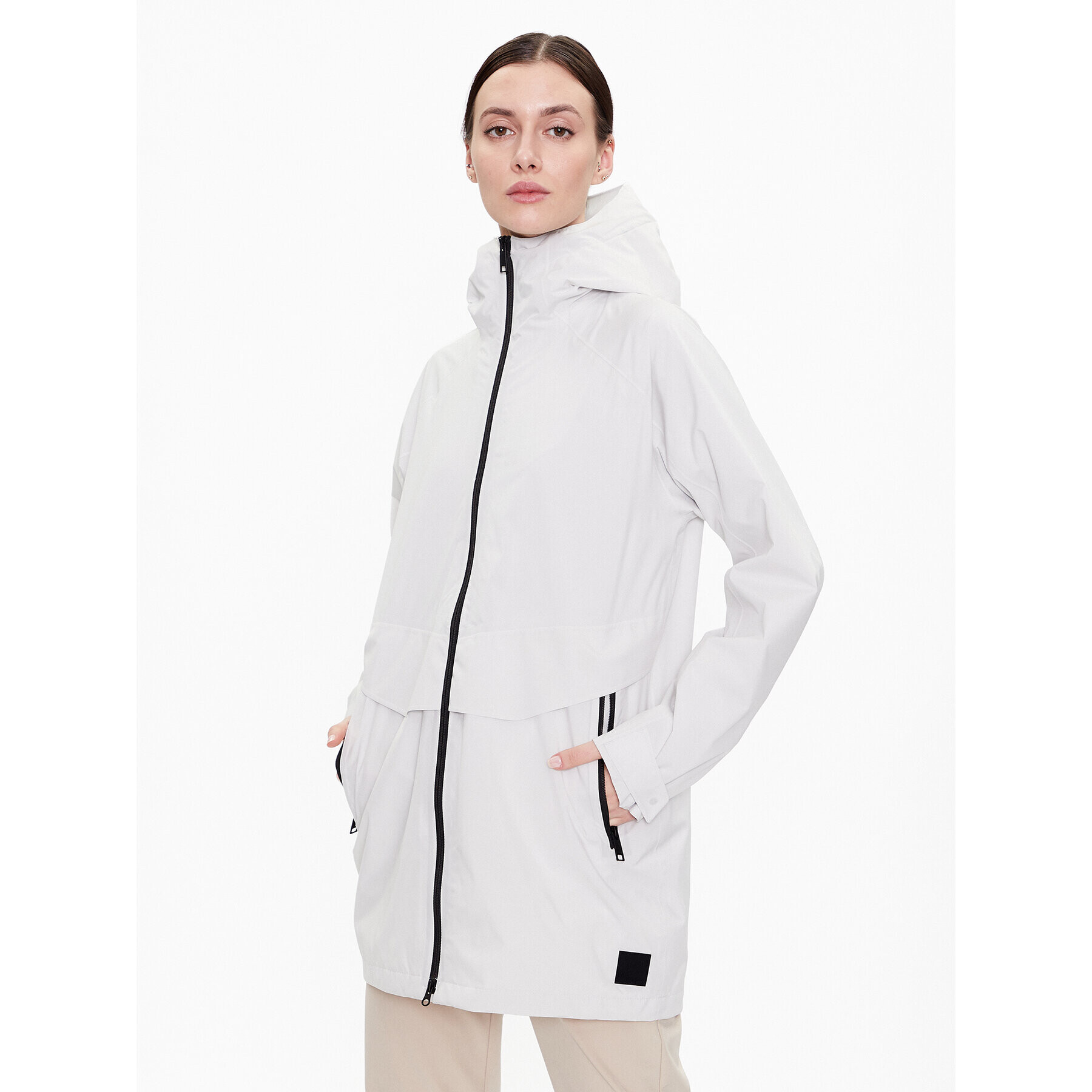 Jack Wolfskin Ветровка Mainkai 1115751 Сив Regular Fit - Pepit.bg