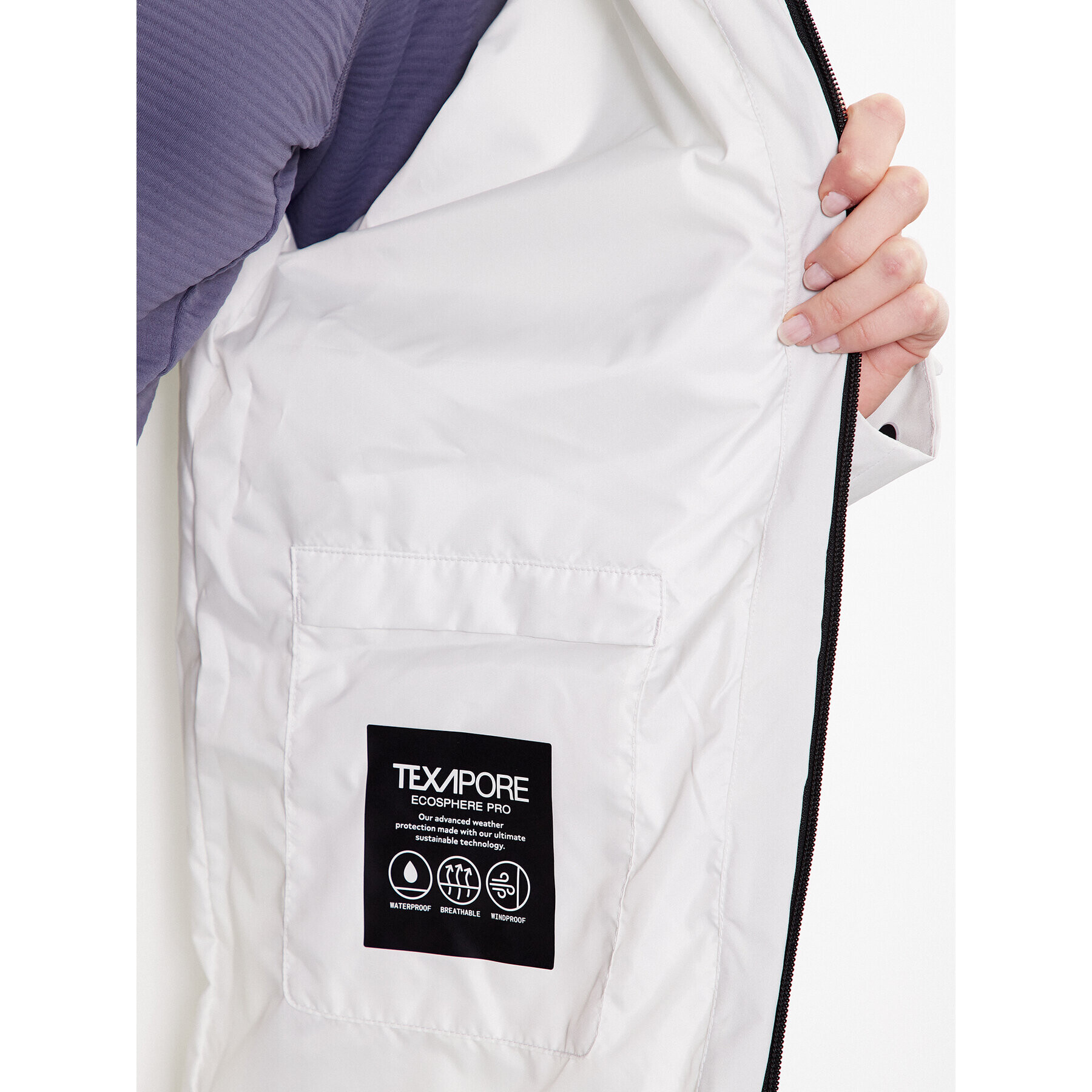 Jack Wolfskin Ветровка Mainkai 1115751 Сив Regular Fit - Pepit.bg