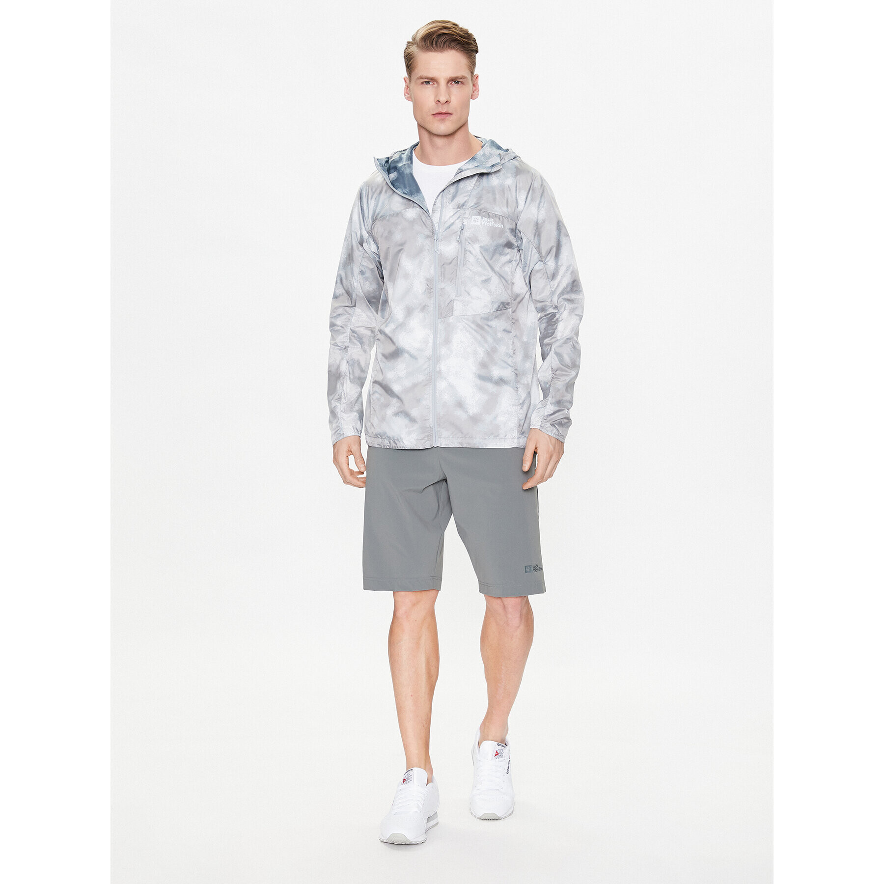 Jack Wolfskin Ветровка Prelight 1307551 Сив Regular Fit - Pepit.bg