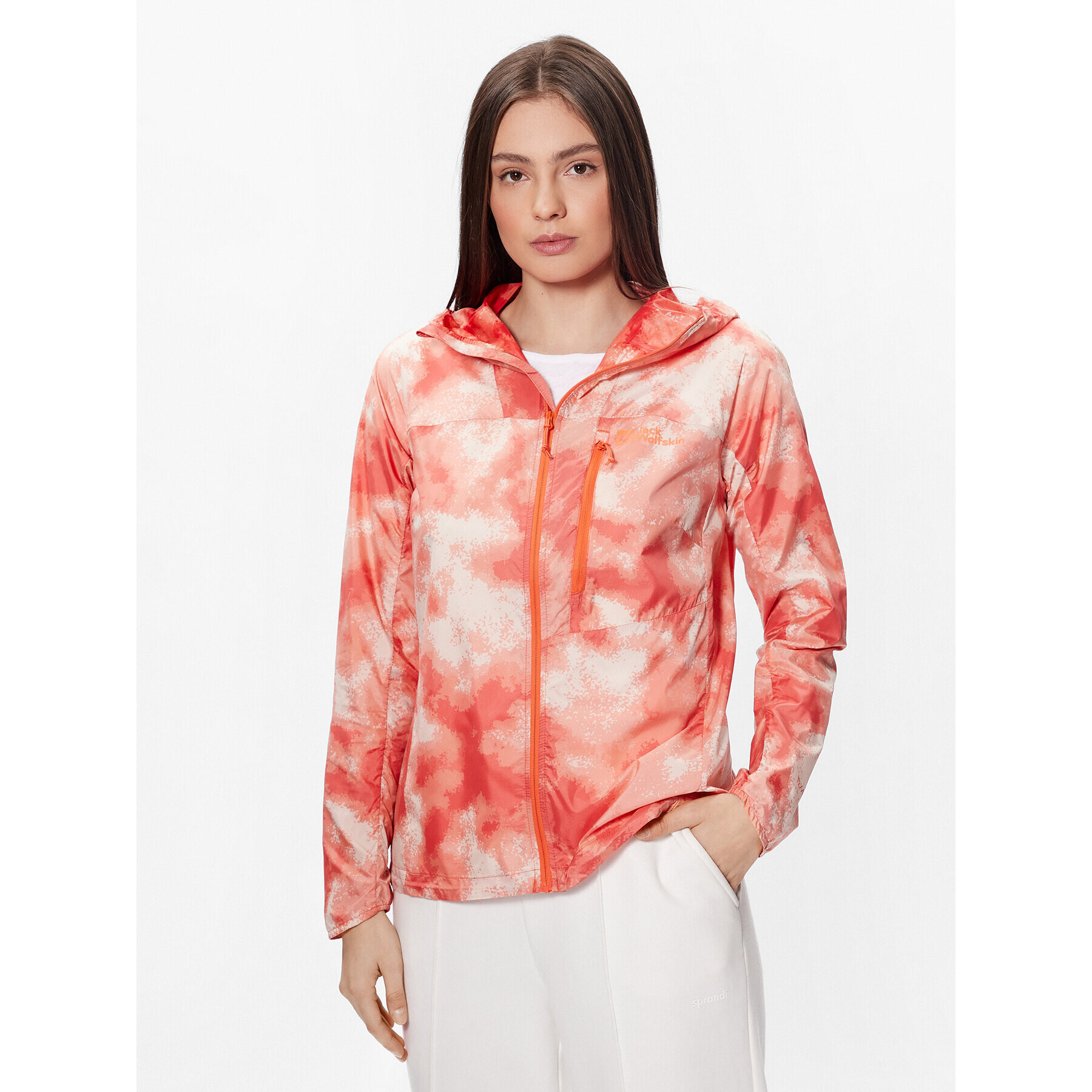 Jack Wolfskin Ветровка Prelight 1307591 Розов Regular Fit - Pepit.bg