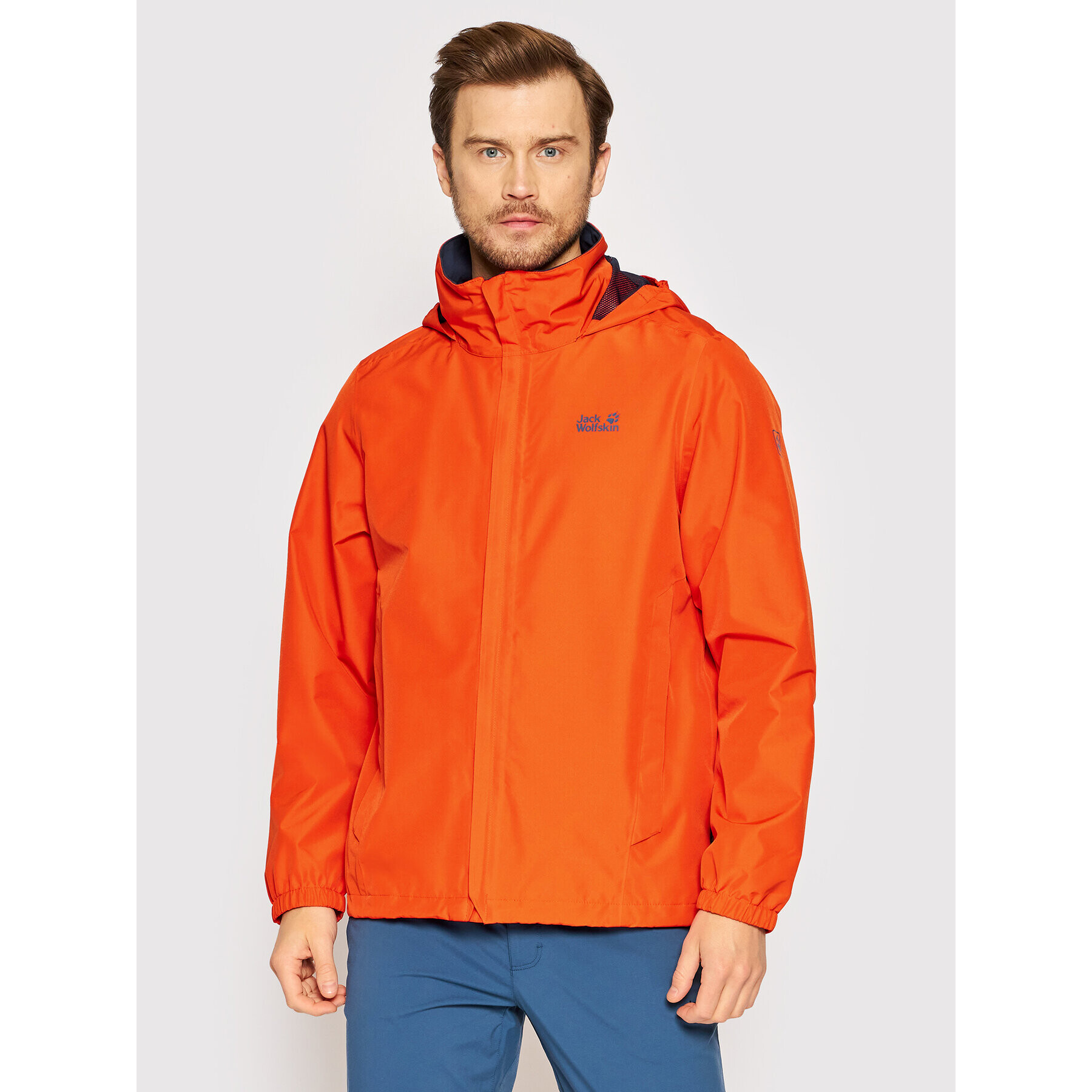 Jack Wolfskin Яке hardshell Stormy Point 1111141 Оранжев Regular Fit - Pepit.bg