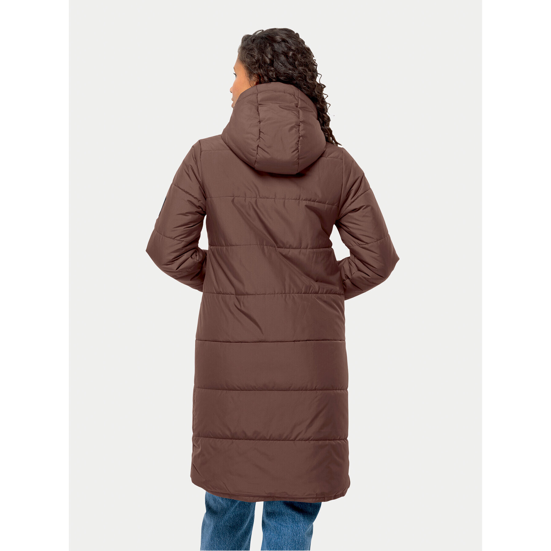 Jack Wolfskin Зимно яке Deutzer Coat 1207501 Бордо Regular Fit - Pepit.bg