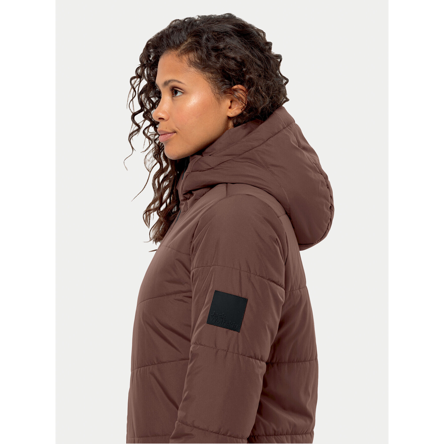 Jack Wolfskin Зимно яке Deutzer Coat 1207501 Бордо Regular Fit - Pepit.bg