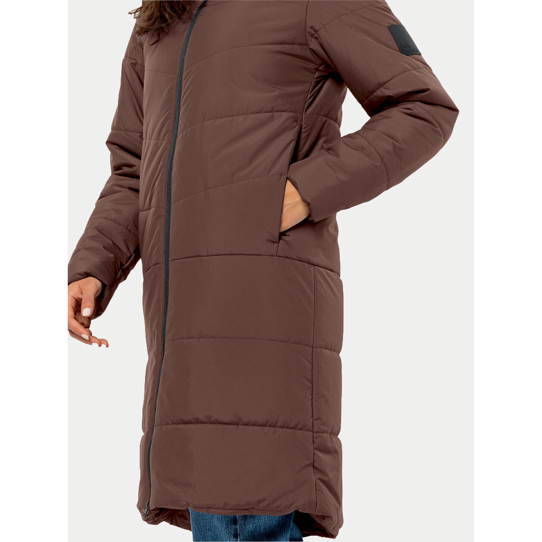 Jack Wolfskin Зимно яке Deutzer Coat 1207501 Бордо Regular Fit - Pepit.bg