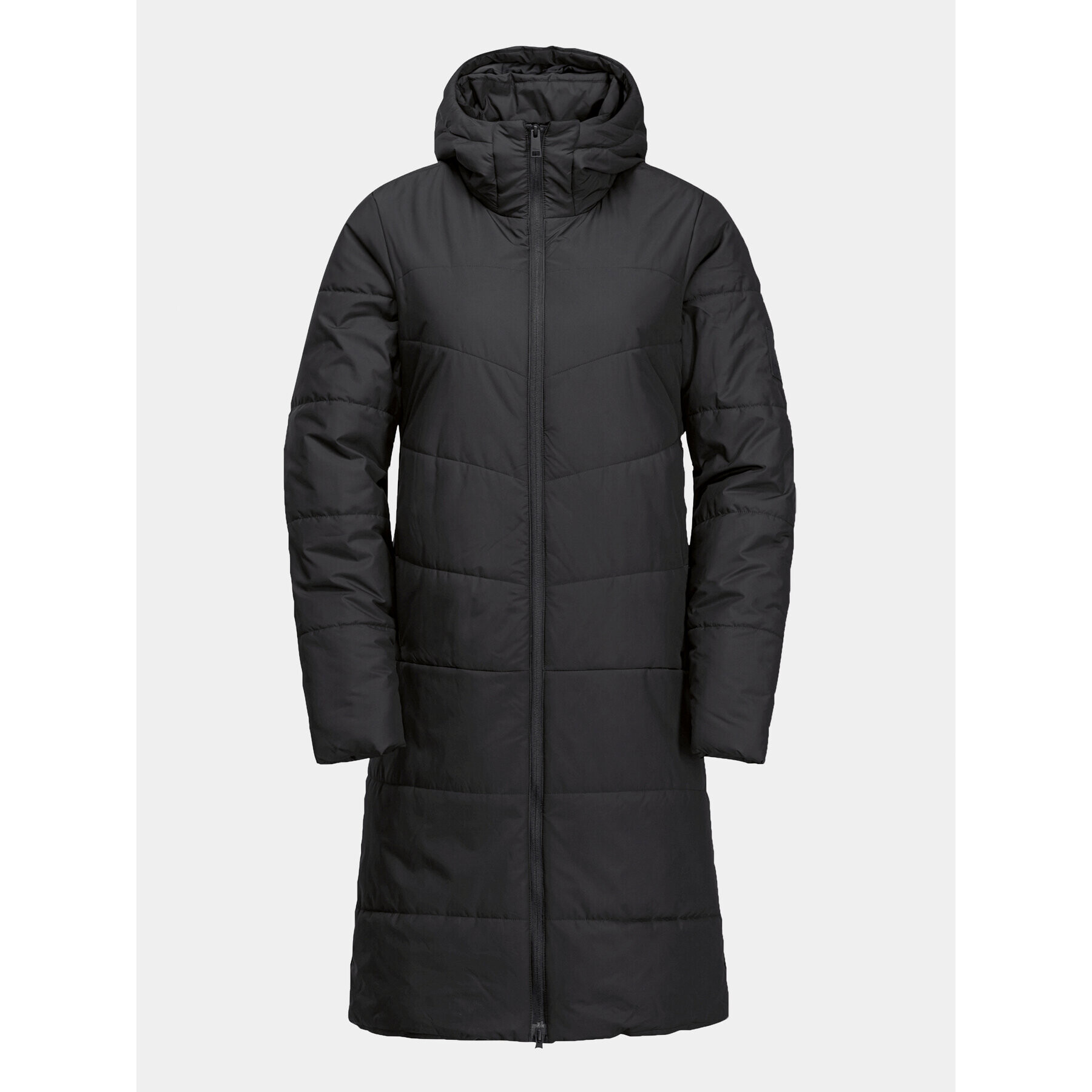 Jack Wolfskin Зимно яке Deutzer Coat 1207501 Черен Regular Fit - Pepit.bg