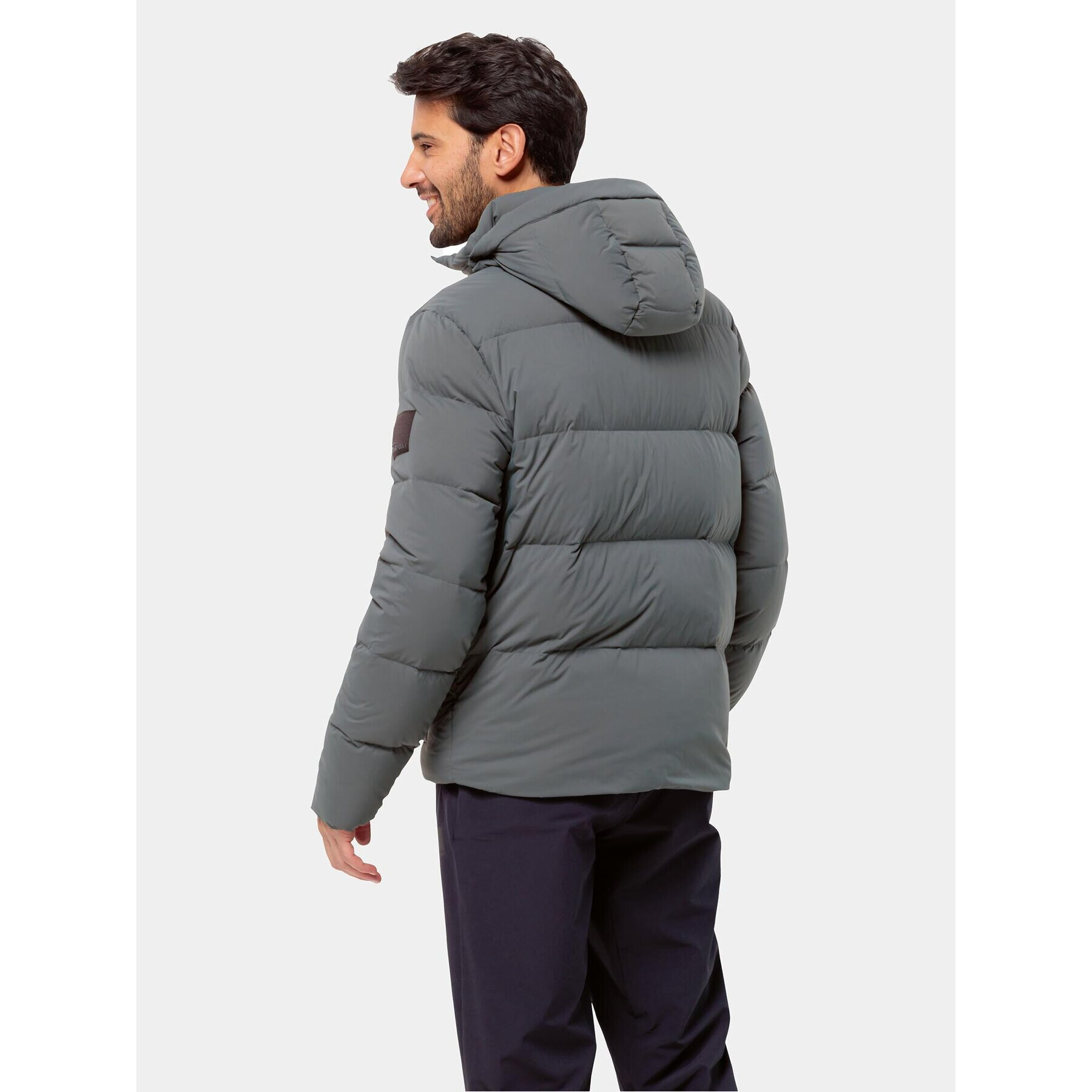 Jack Wolfskin Зимно яке Wandermood Down Jkt 1207311 Зелен Regular Fit - Pepit.bg