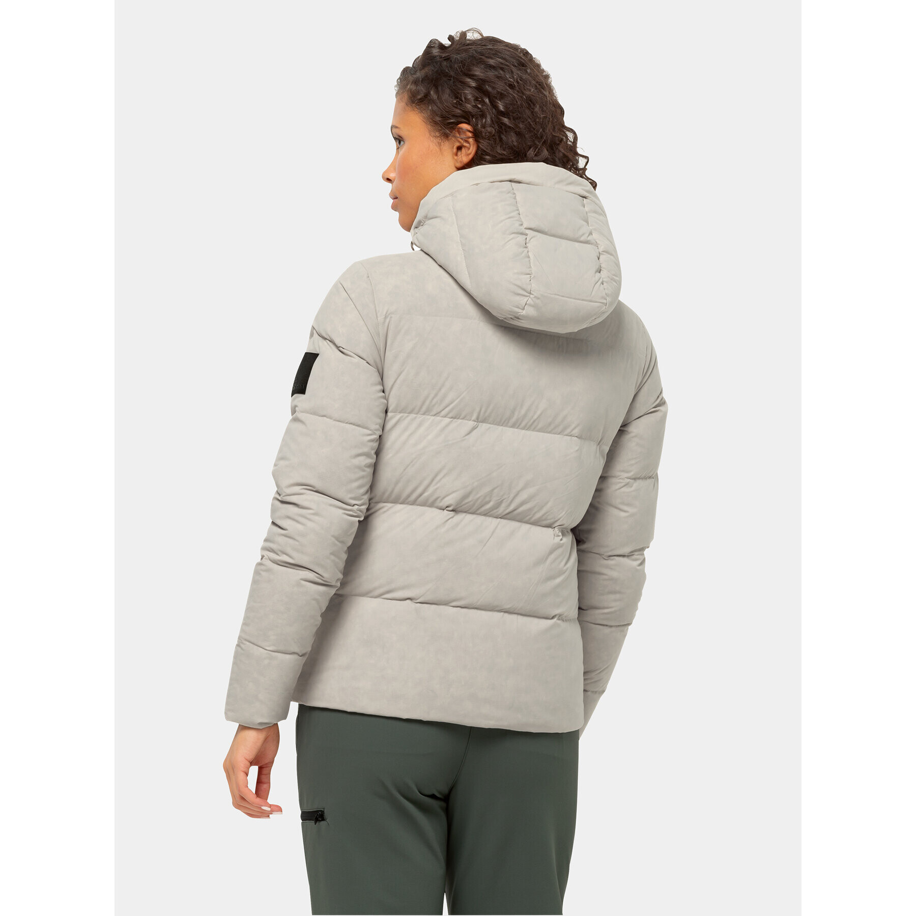 Jack Wolfskin Зимно яке Wandermood Down Jkt 1207321 Сив Regular Fit - Pepit.bg