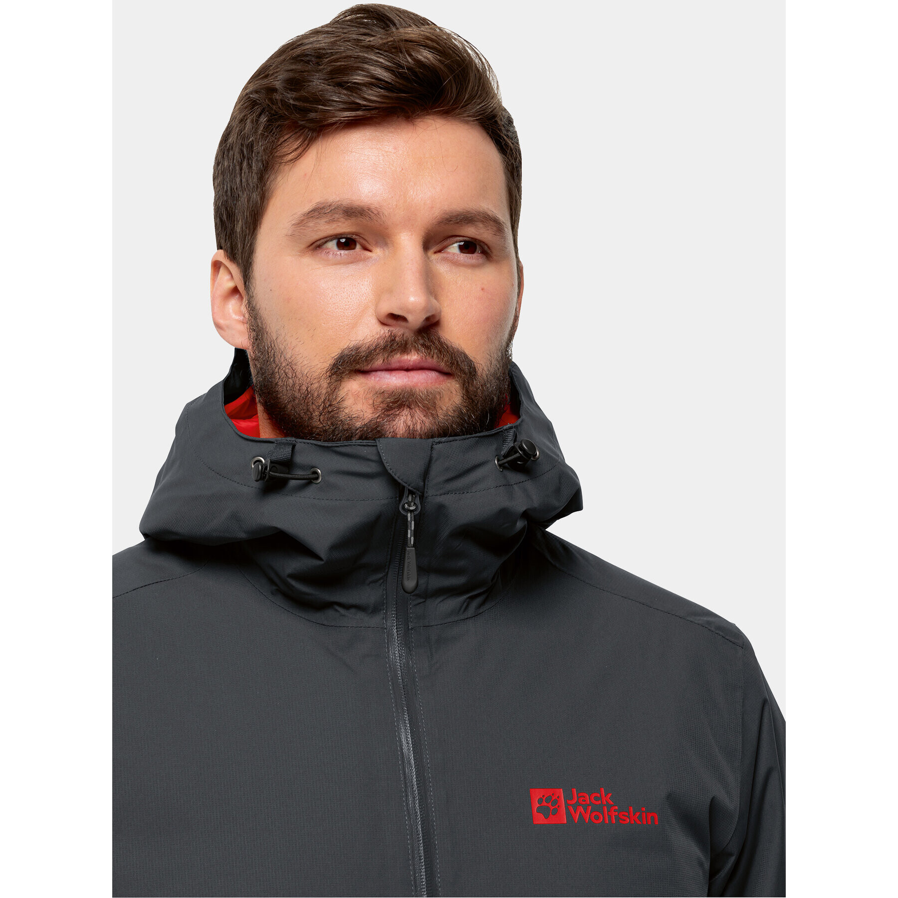 Jack Wolfskin Зимно яке Wisper Ins Jkt 1111723 Черен Slim Fit - Pepit.bg