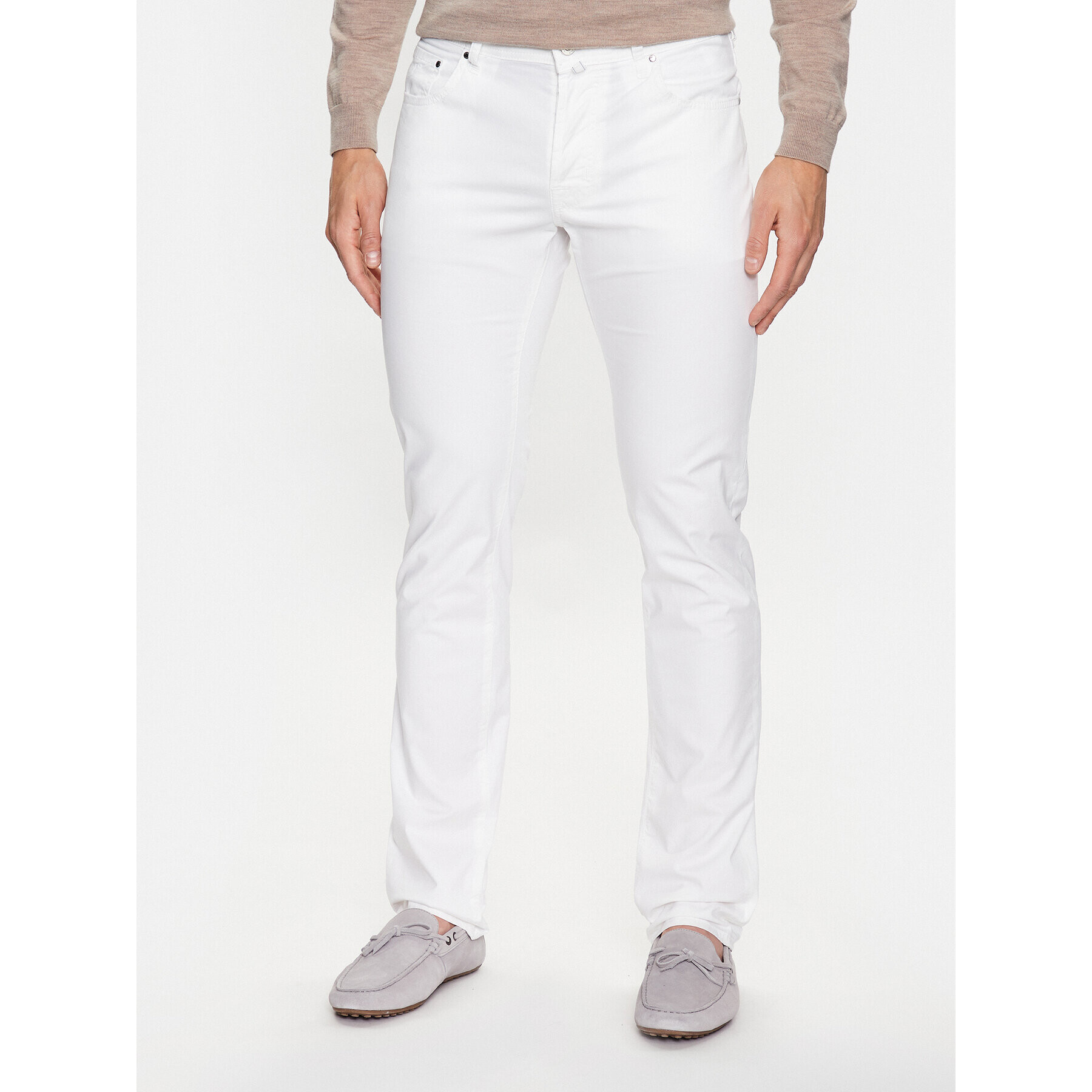 Jacob Cohën Дънки Bard U Q E04 36 S 2544 Бял Slim Fit - Pepit.bg