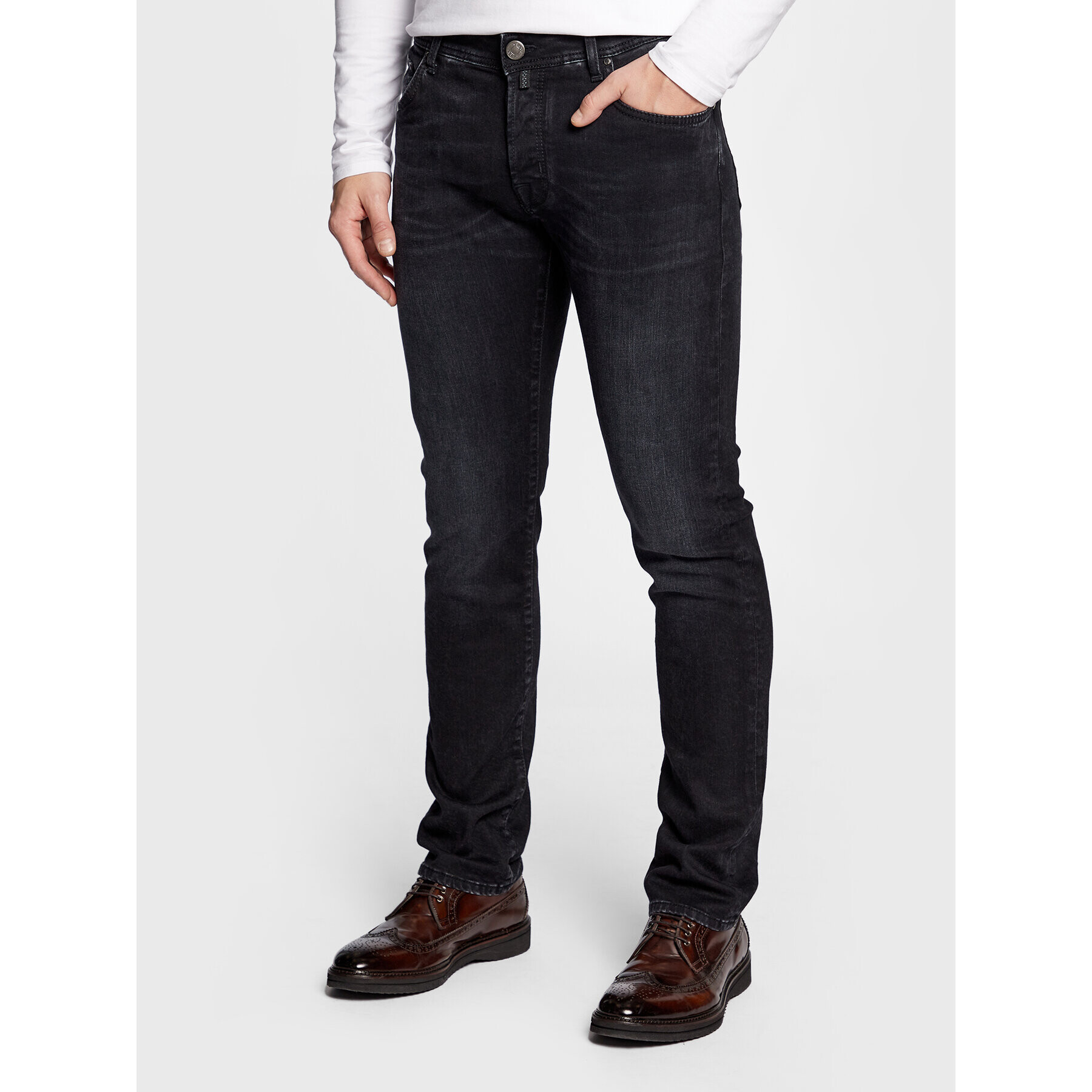 Jacob Cohën Дънки Nick U Q E06 30 S 3622 Черен Slim Fit - Pepit.bg