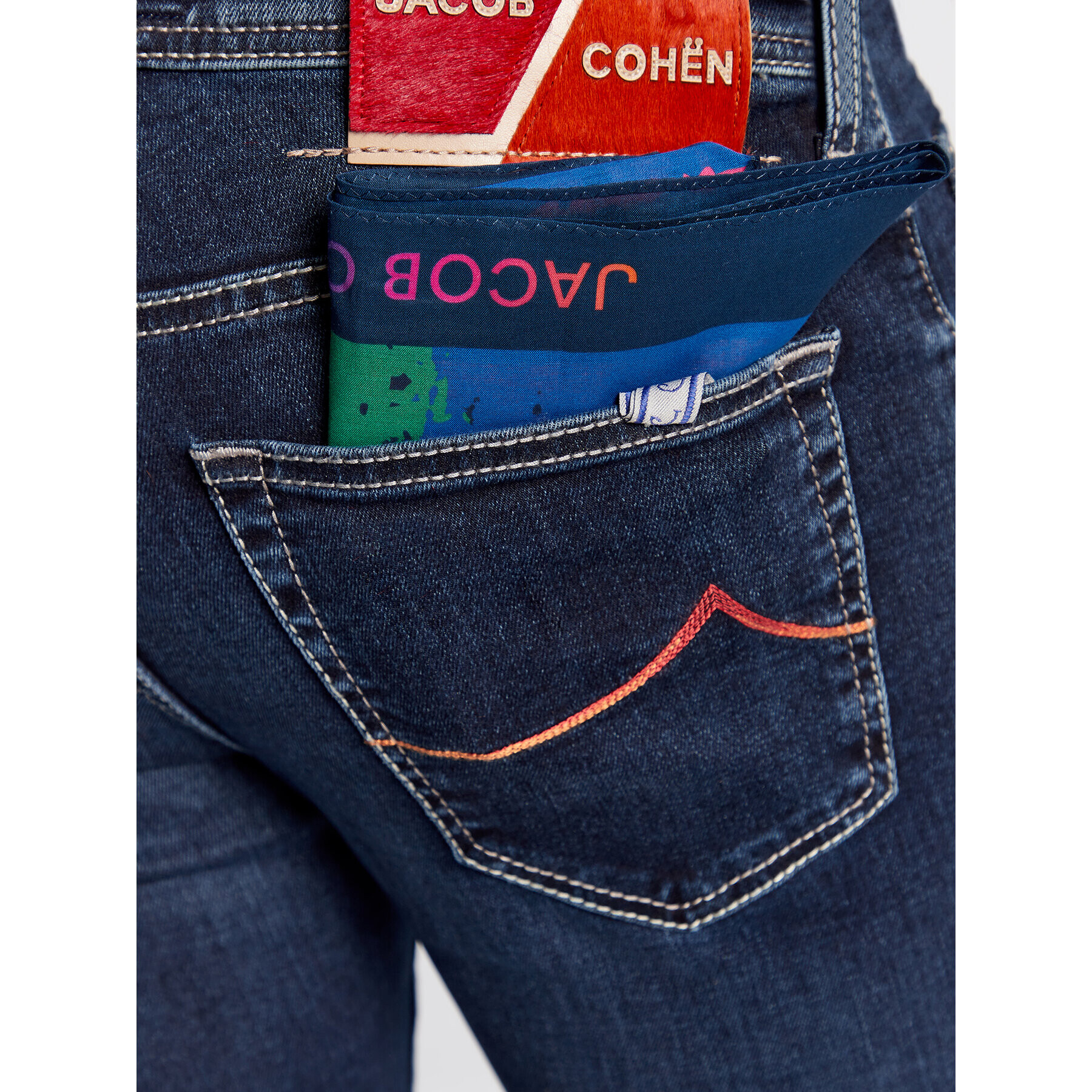 Jacob Cohën Дънки Nick U Q E06 32 S 3624 Тъмносин Slim Fit - Pepit.bg