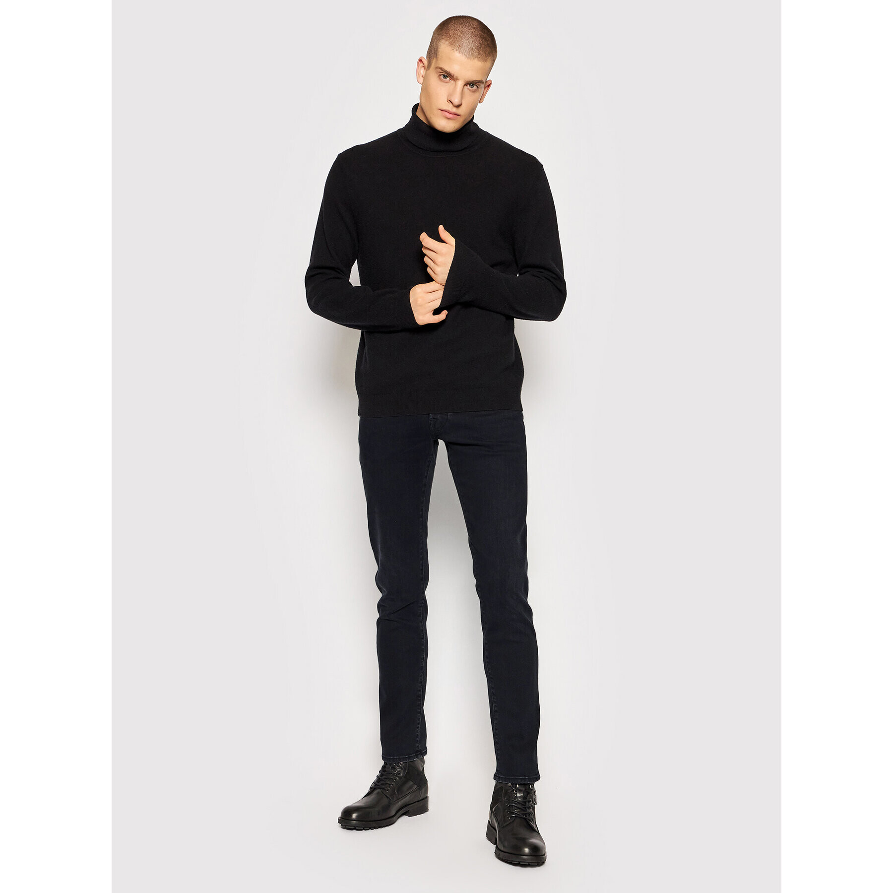 Jacob Cohën Дънки Nick U Q E07 01 S 3622 Черен Super Slim Fit - Pepit.bg