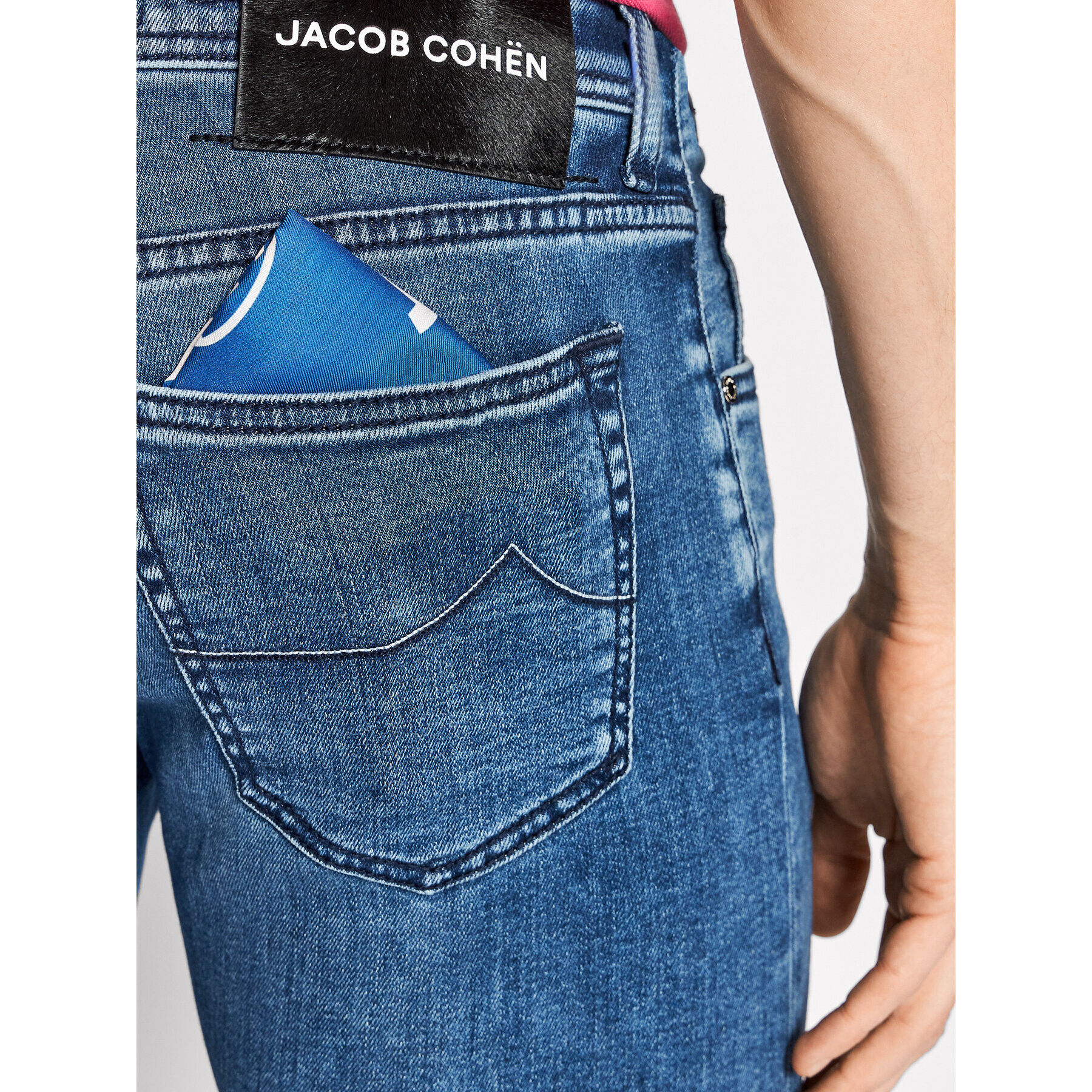 Jacob Cohën Дънки Nick U Q M06 30 S 3747 Син Slim Fit - Pepit.bg