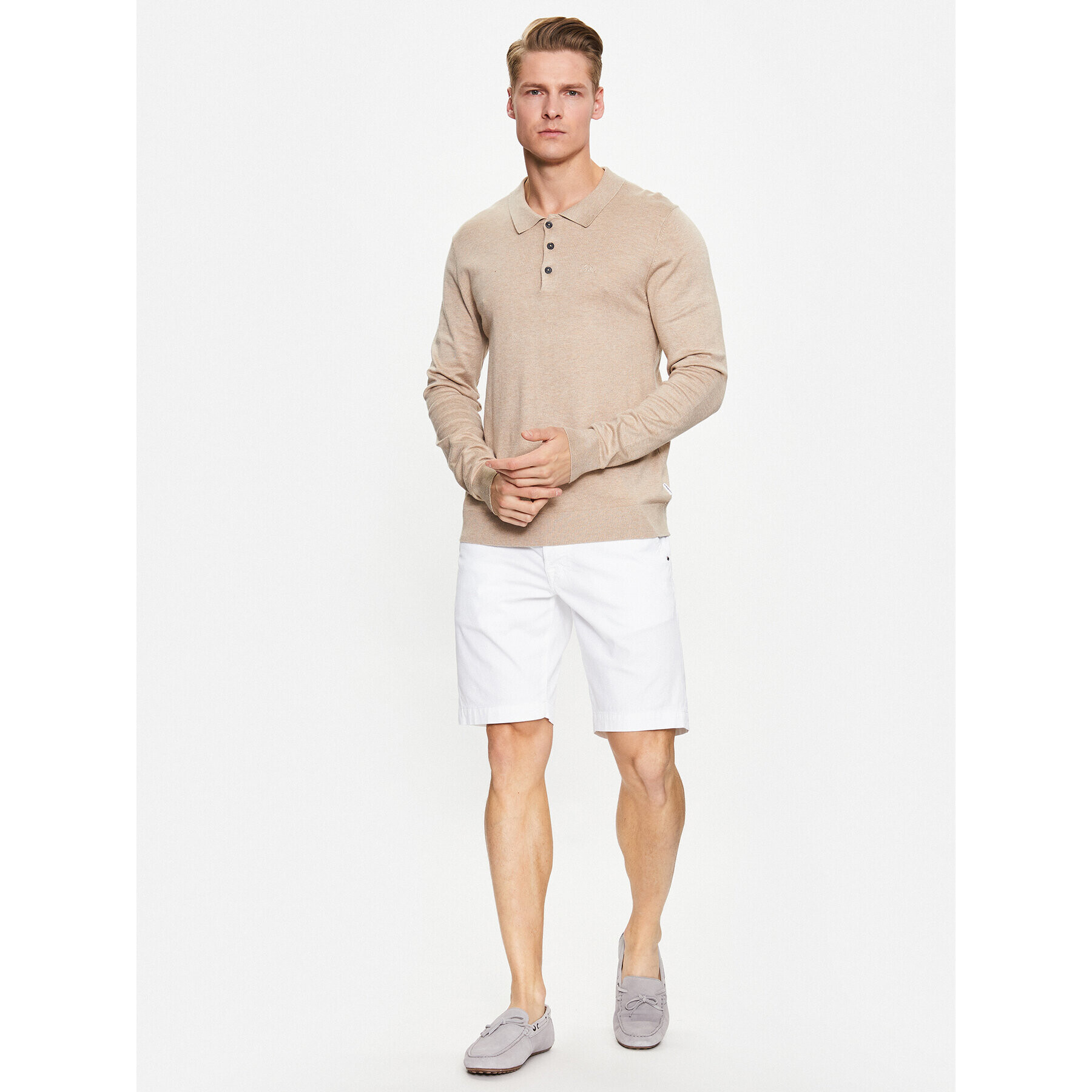 Jacob Cohën Дънкови шорти Lou U O E02 36 S 3997 Бял Slim Fit - Pepit.bg