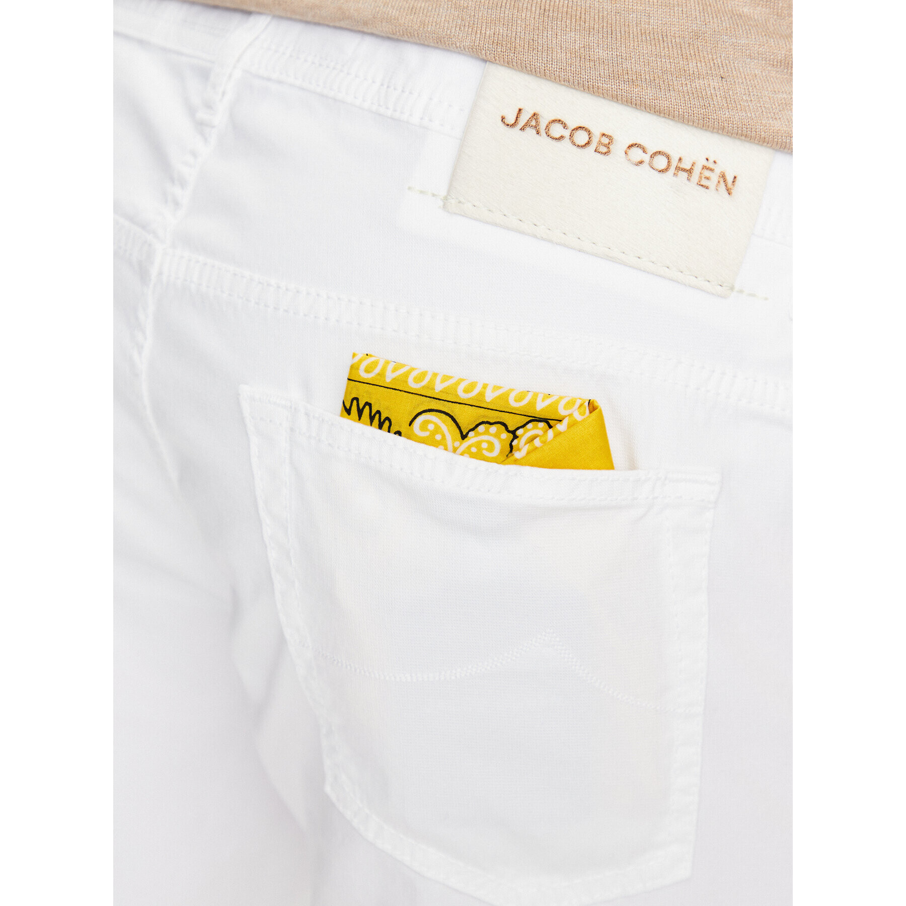 Jacob Cohën Дънкови шорти Lou U O E02 36 S 3997 Бял Slim Fit - Pepit.bg