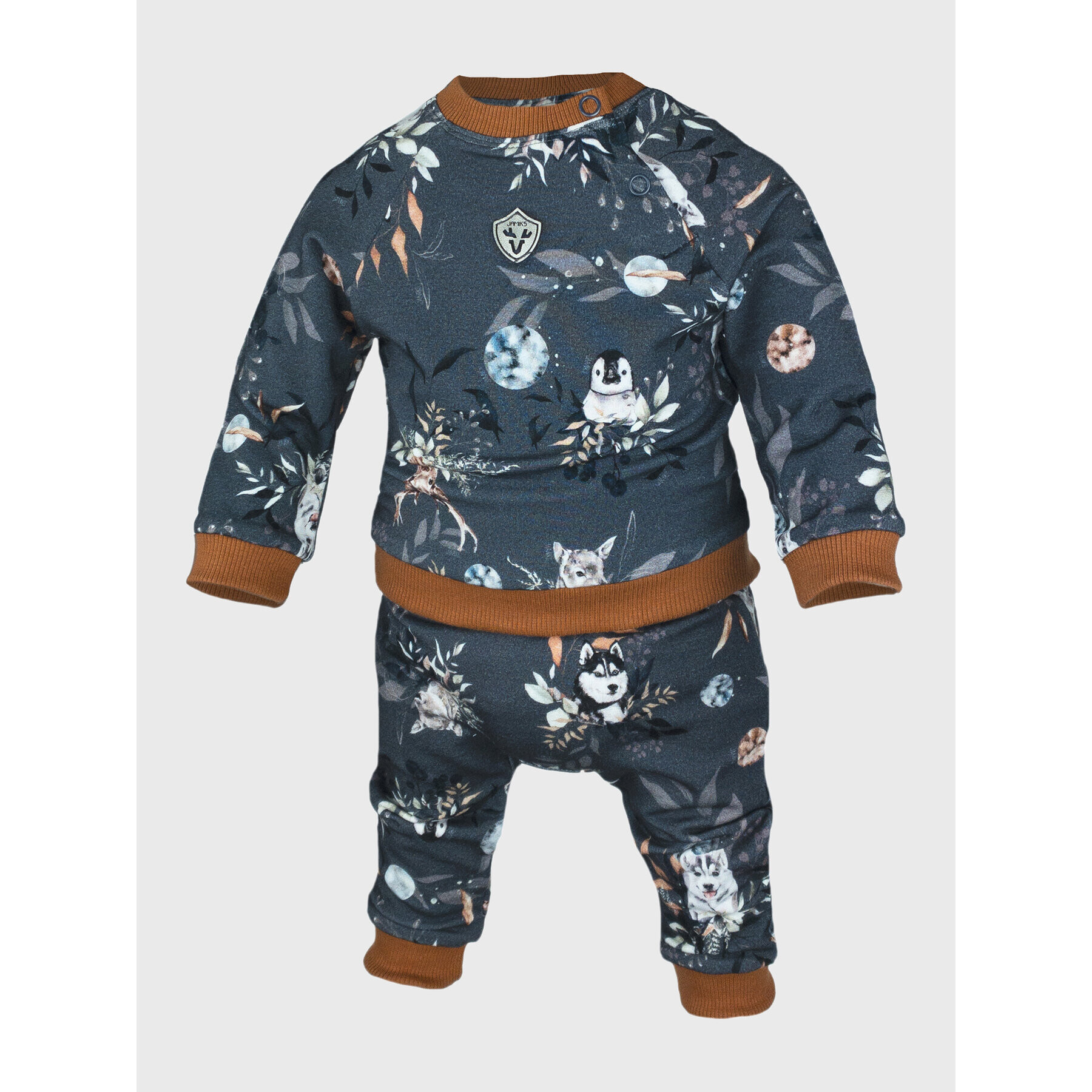 Jamiks Анцуг Robin JZF242 Тъмносин Regular Fit - Pepit.bg