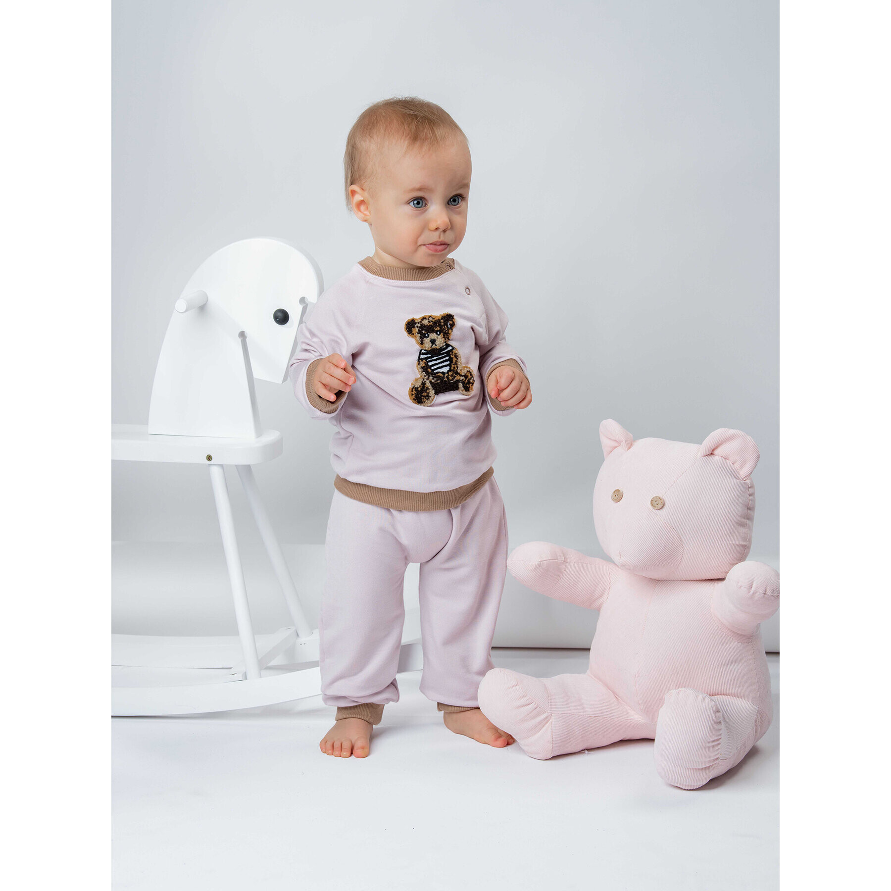 Jamiks Анцуг Leslie JZF272 Розов Regular Fit - Pepit.bg