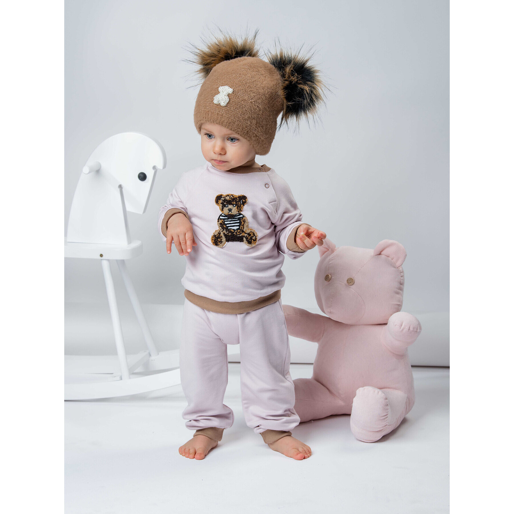 Jamiks Анцуг Leslie JZF272 Розов Regular Fit - Pepit.bg