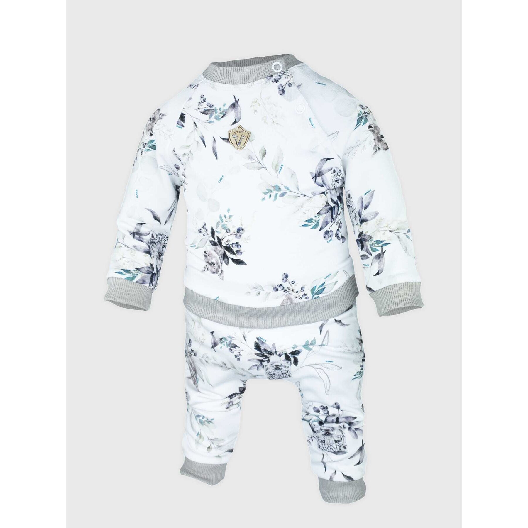 Jamiks Анцуг Robin JZF242 Бял Regular Fit - Pepit.bg