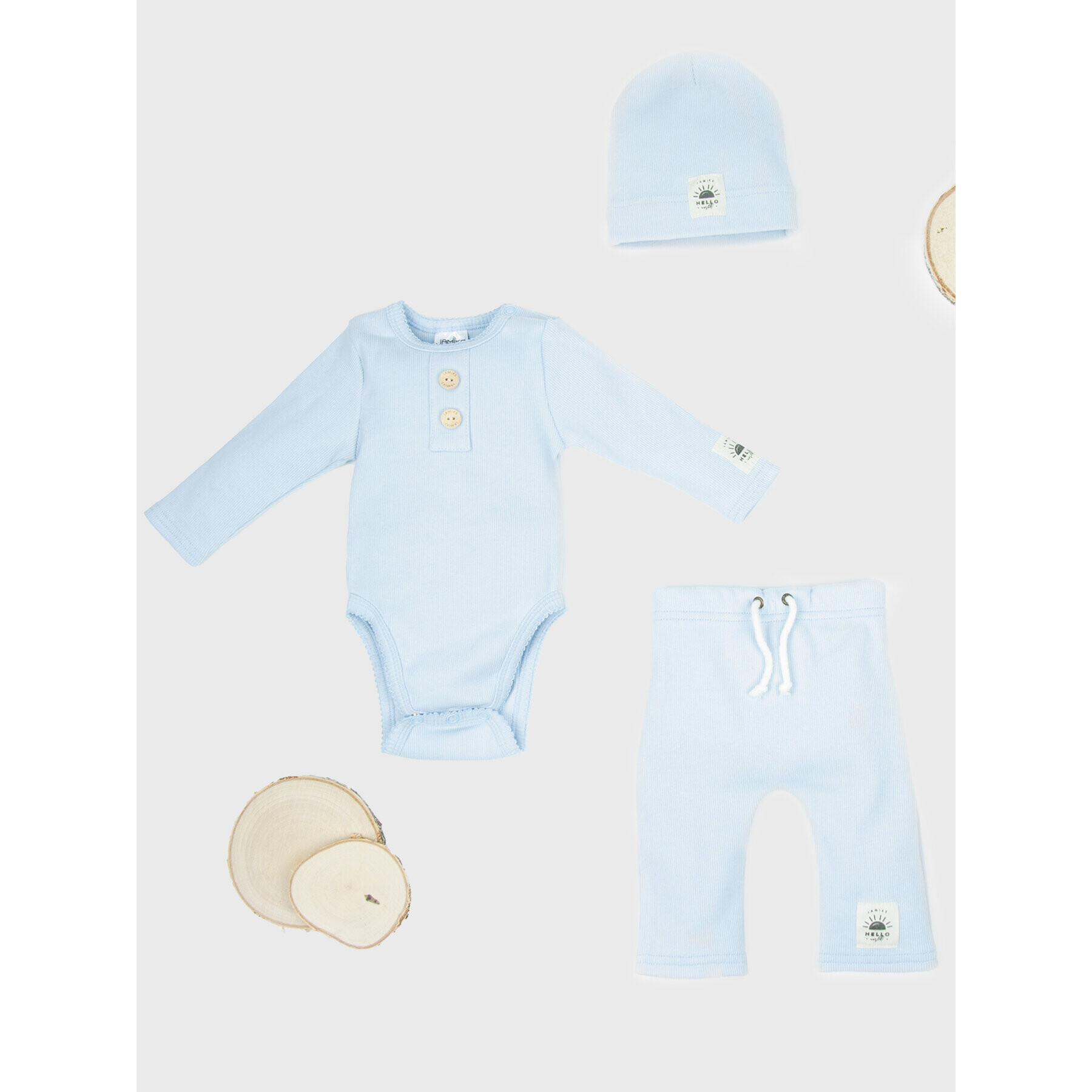 Jamiks Детски комплект Ariel I JZF202 Син Regular Fit - Pepit.bg