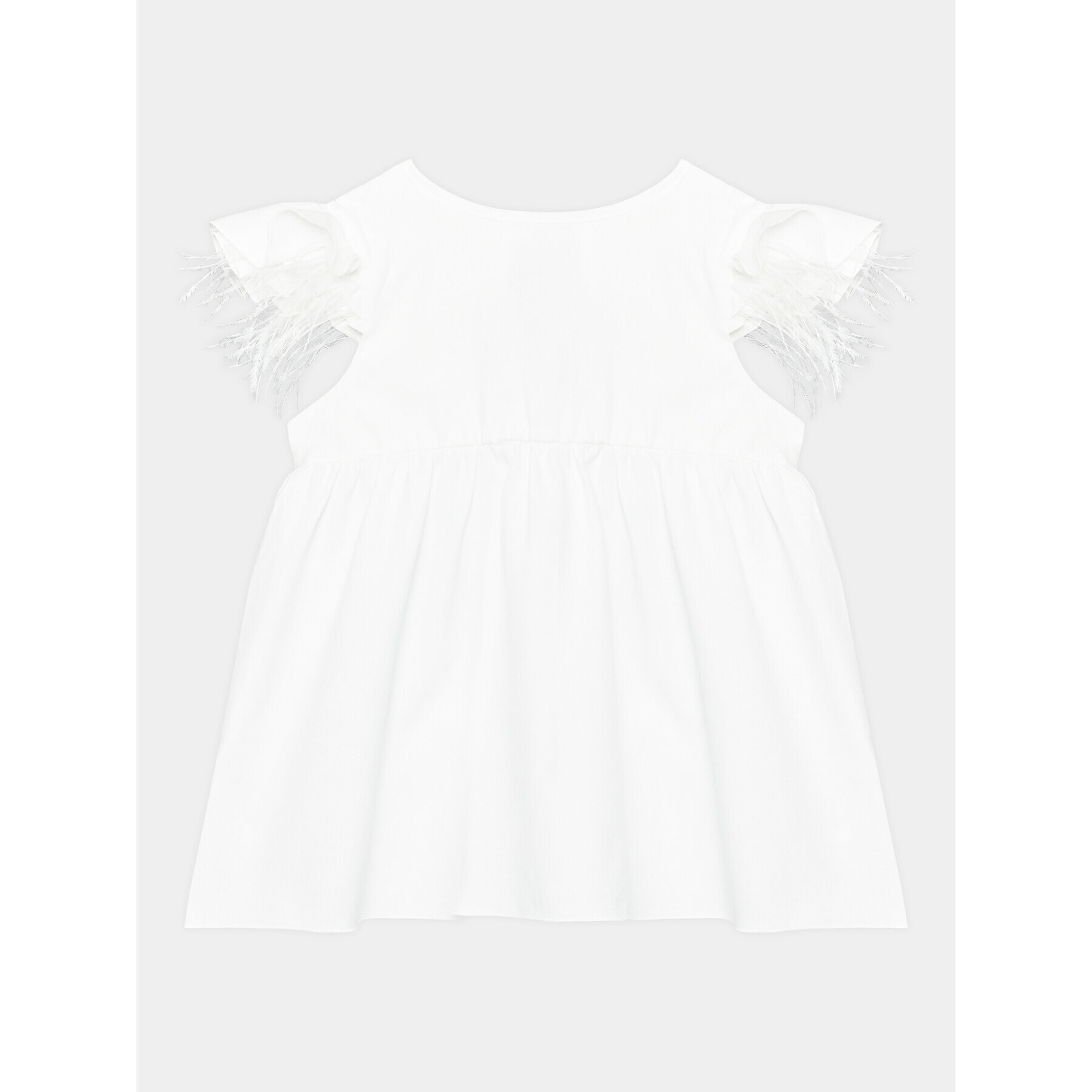 Jamiks Елегантна рокля Arwena JLF055 Бял Regular Fit - Pepit.bg