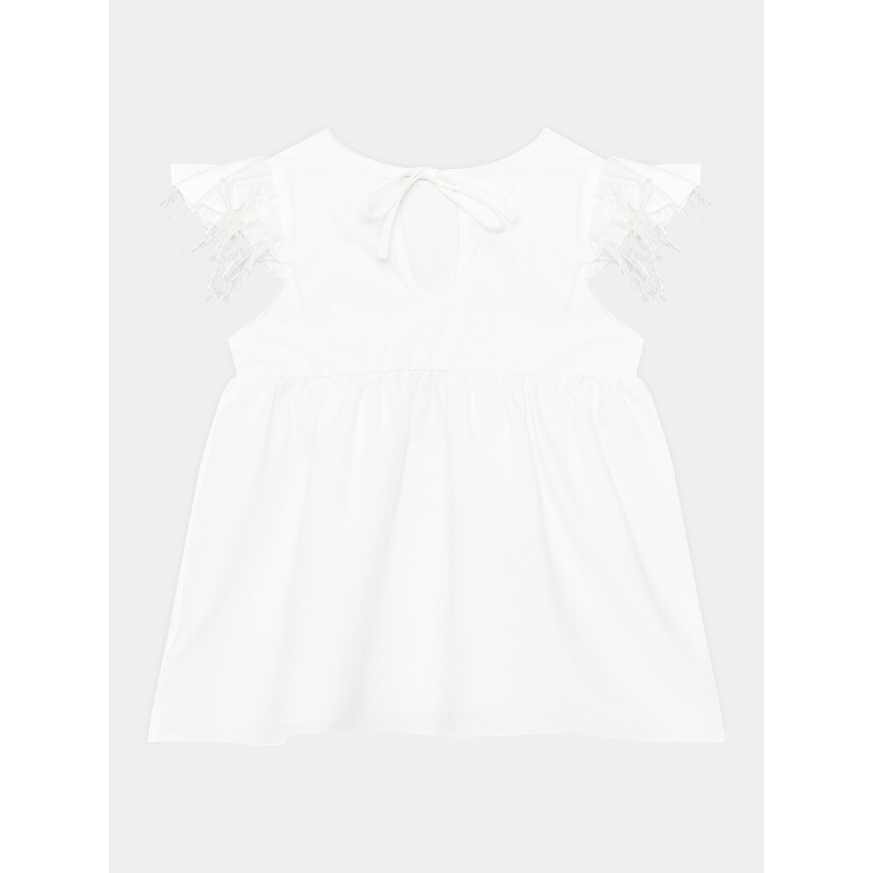 Jamiks Елегантна рокля Arwena JLF055 Бял Regular Fit - Pepit.bg