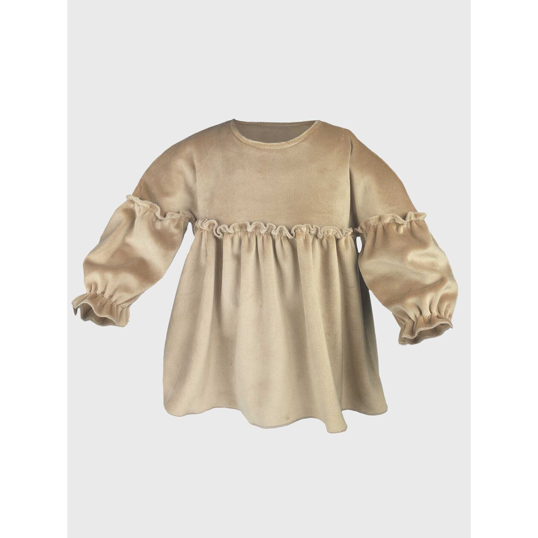 Jamiks Ежедневна рокля Agnes JZF190 Бежов Regular Fit - Pepit.bg