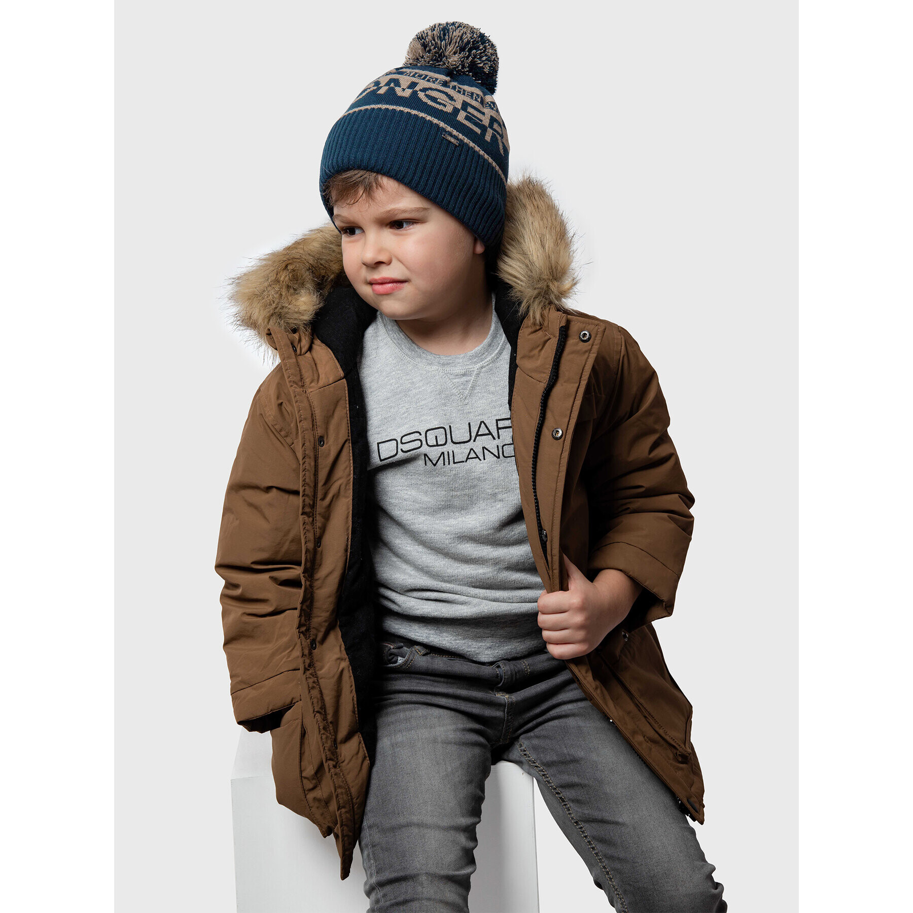 Jamiks Шапка Bram IV JZF134-P Тъмносин - Pepit.bg