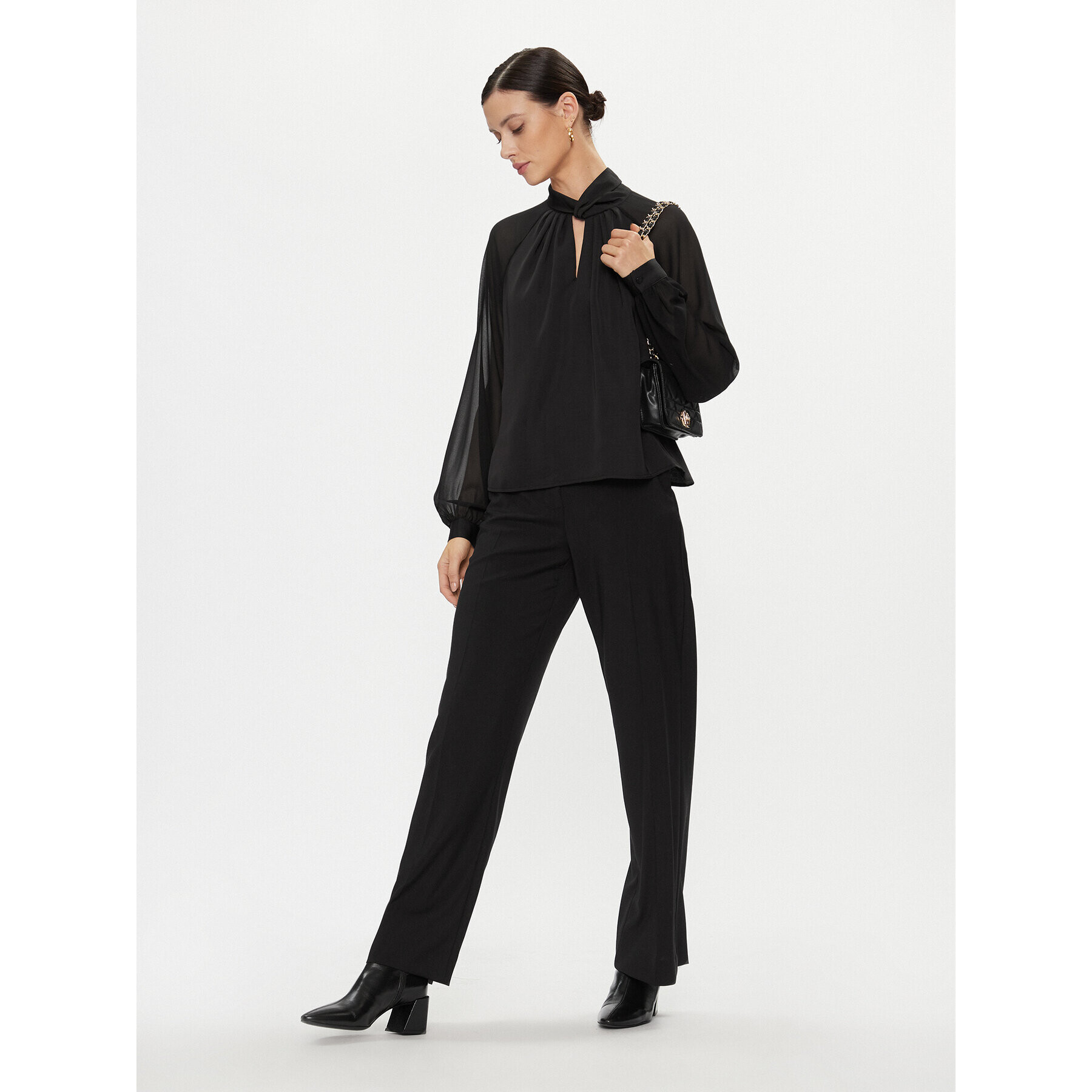JDY Блуза 15308467 Черен Regular Fit - Pepit.bg