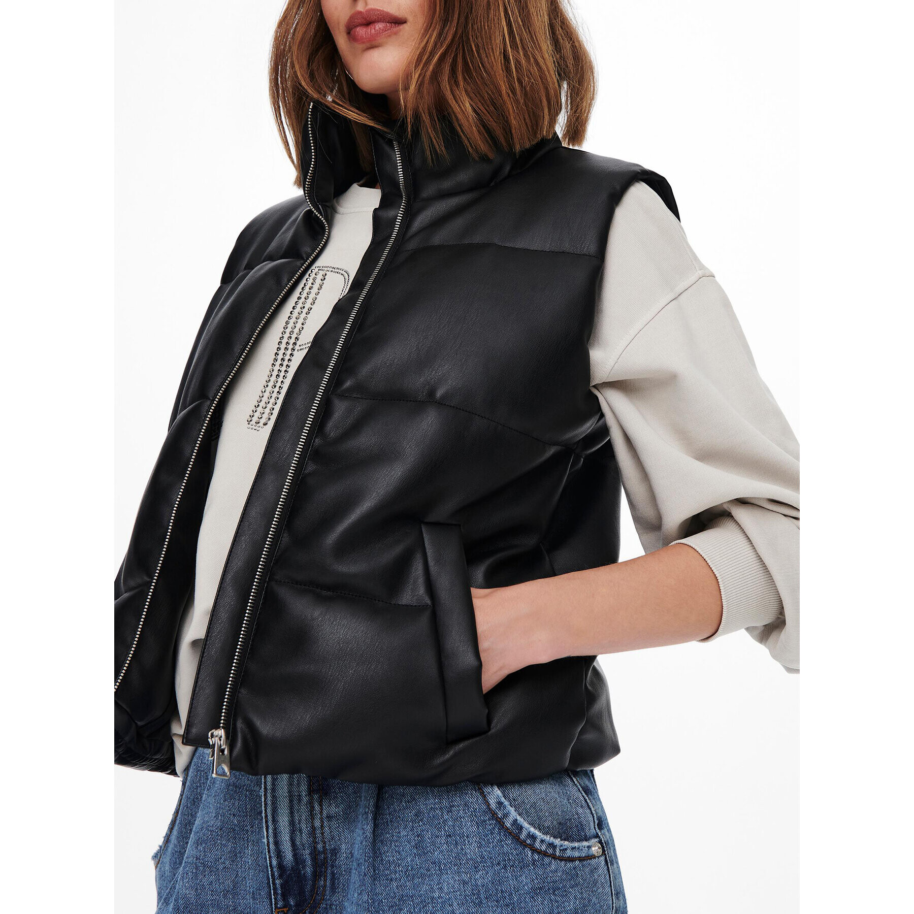 JDY Елек 15238350 Черен Regular Fit - Pepit.bg