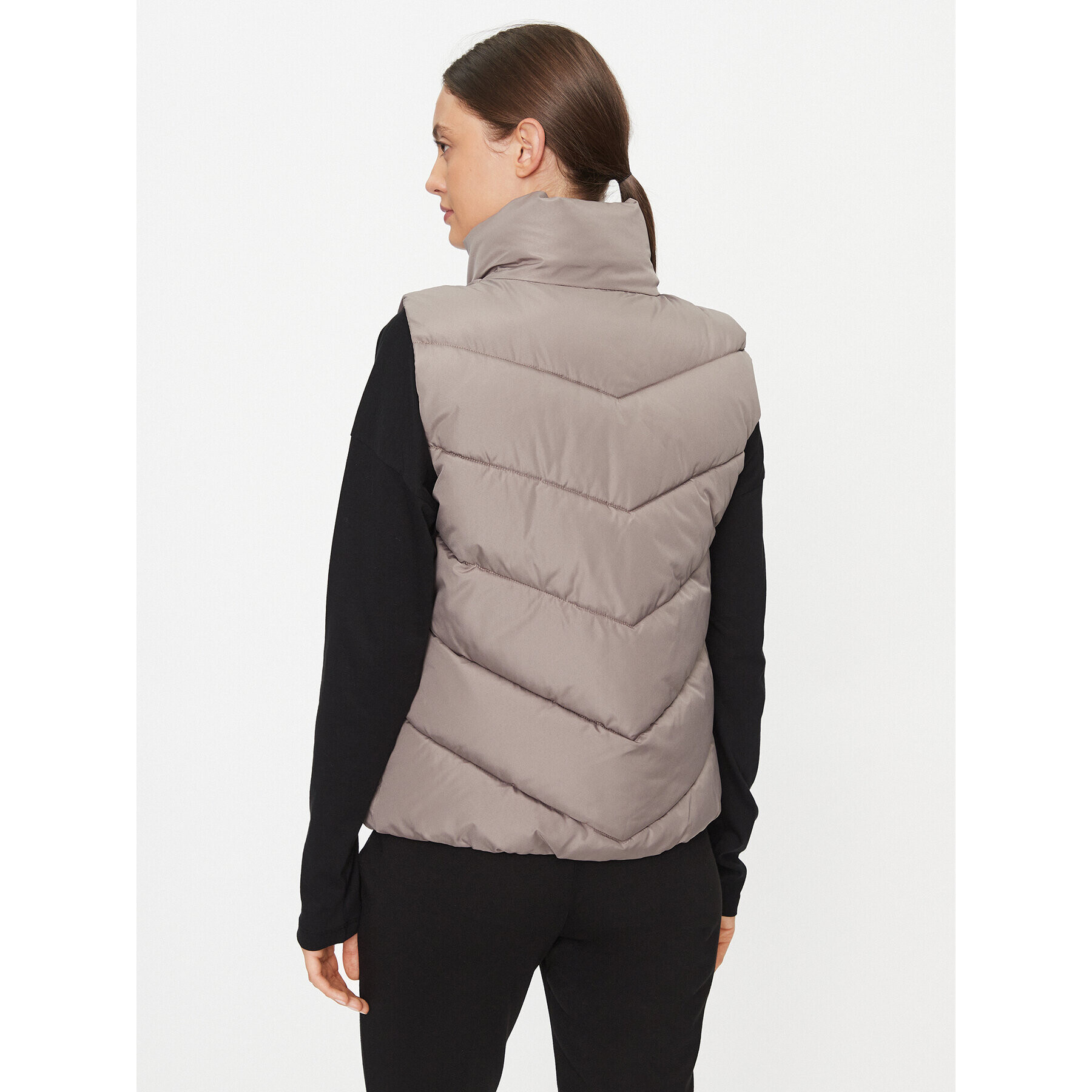 JDY Елек 15305657 Кафяв Regular Fit - Pepit.bg