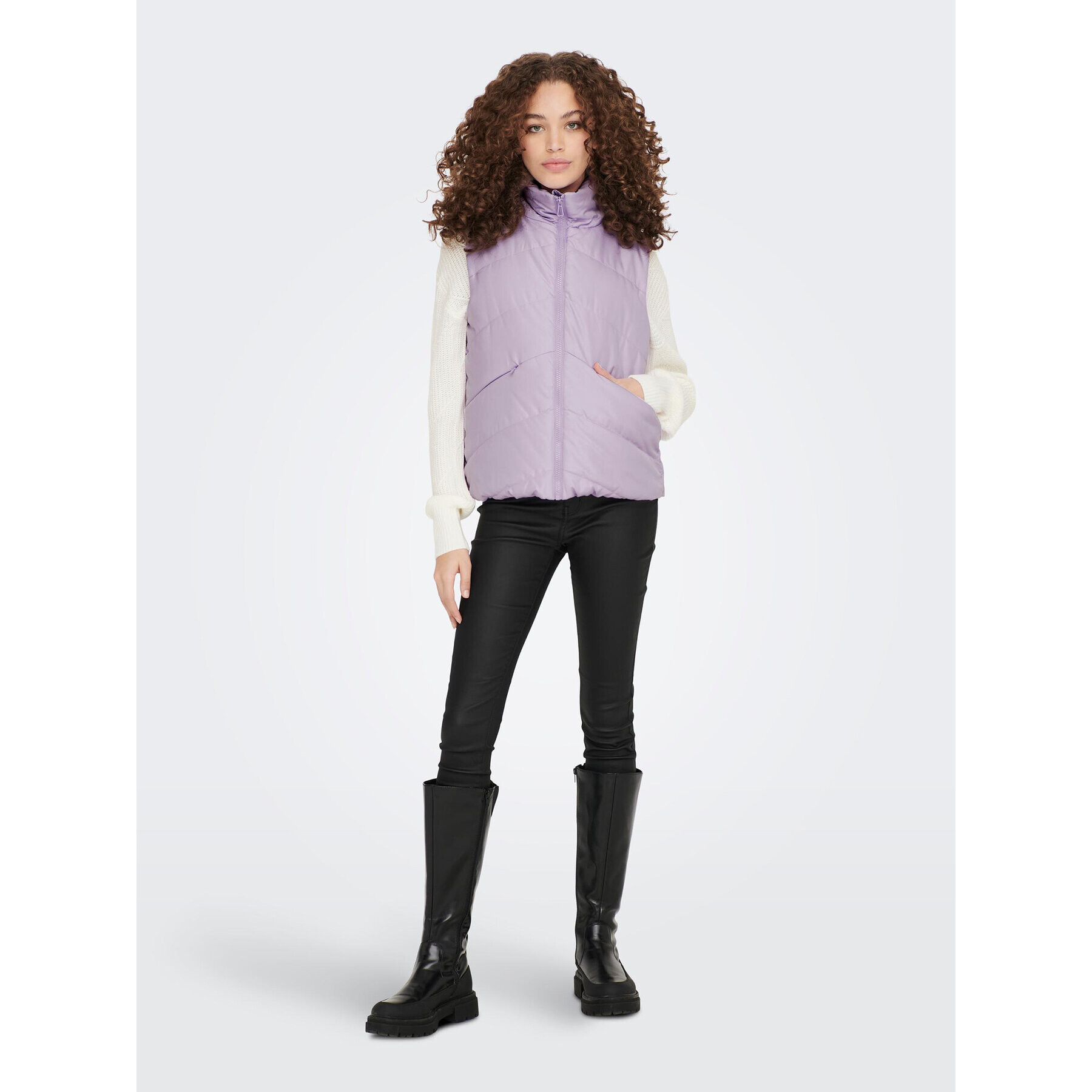 JDY Елек Porto 15281761 Виолетов Regular Fit - Pepit.bg