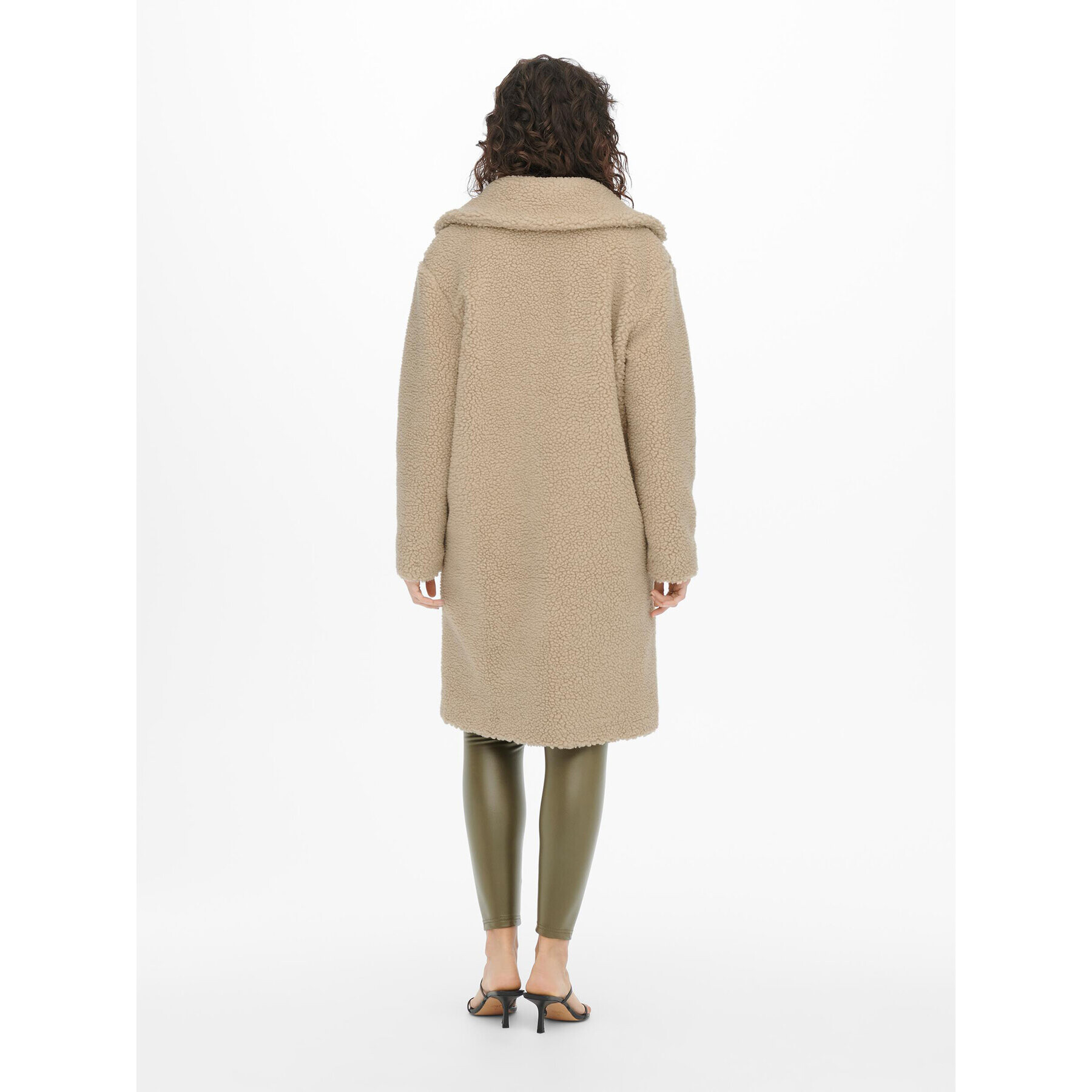 JDY Кожух 15265762 Бежов Regular Fit - Pepit.bg