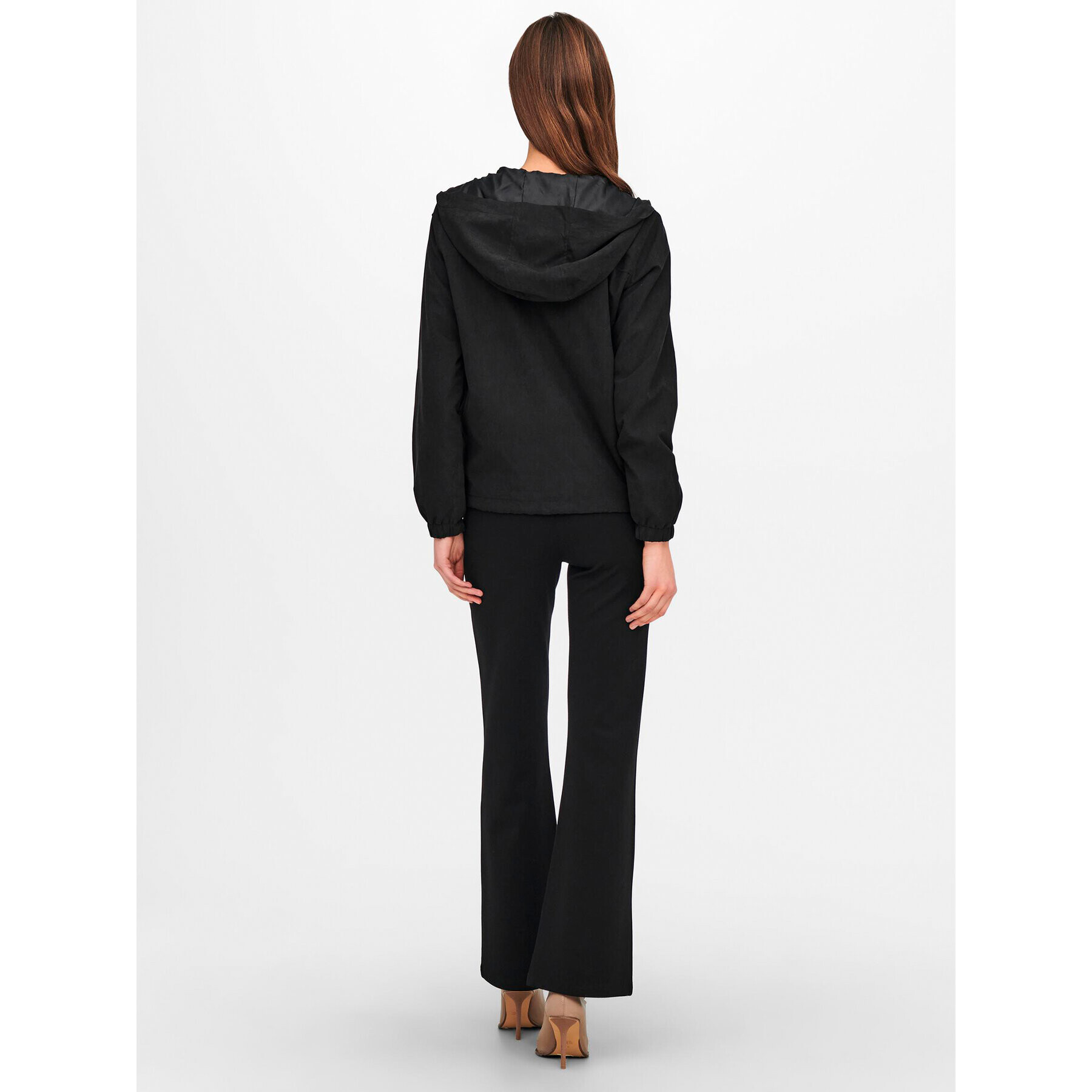 JDY Преходно яке New Hazel 15231644 Черен Regular Fit - Pepit.bg