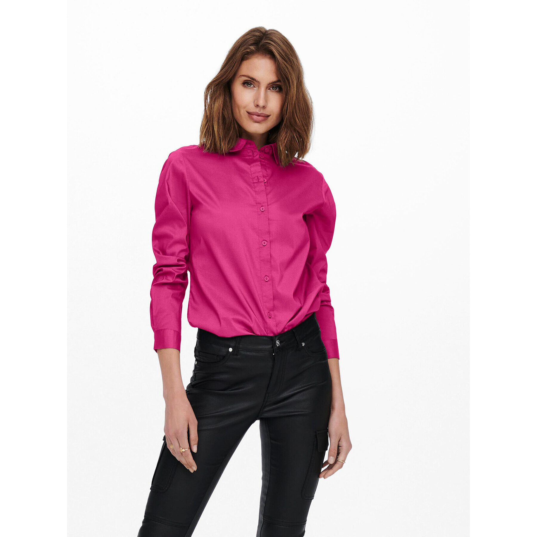 JDY Риза 15149877 Розов Regular Fit - Pepit.bg