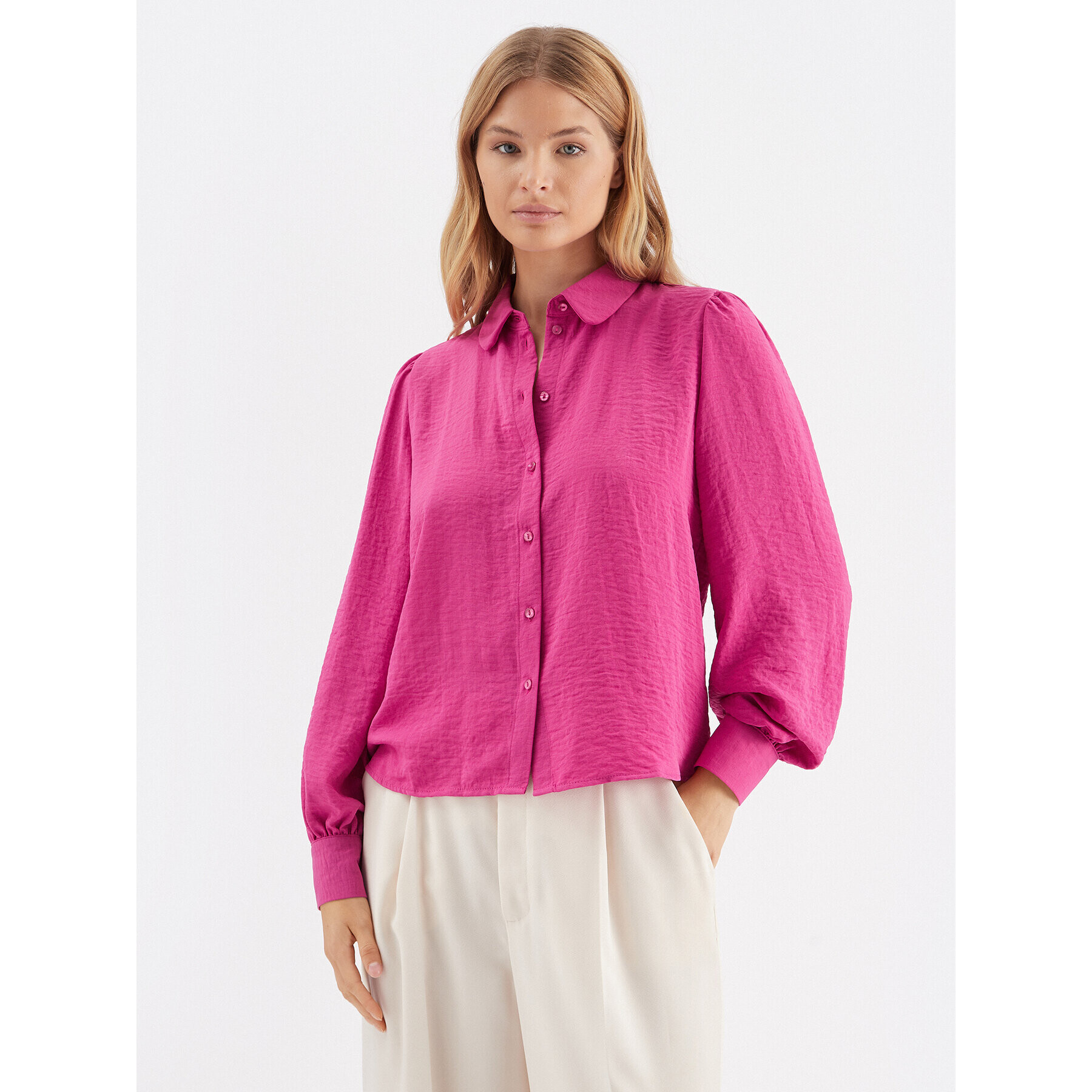 JDY Риза 15283183 Виолетов Regular Fit - Pepit.bg