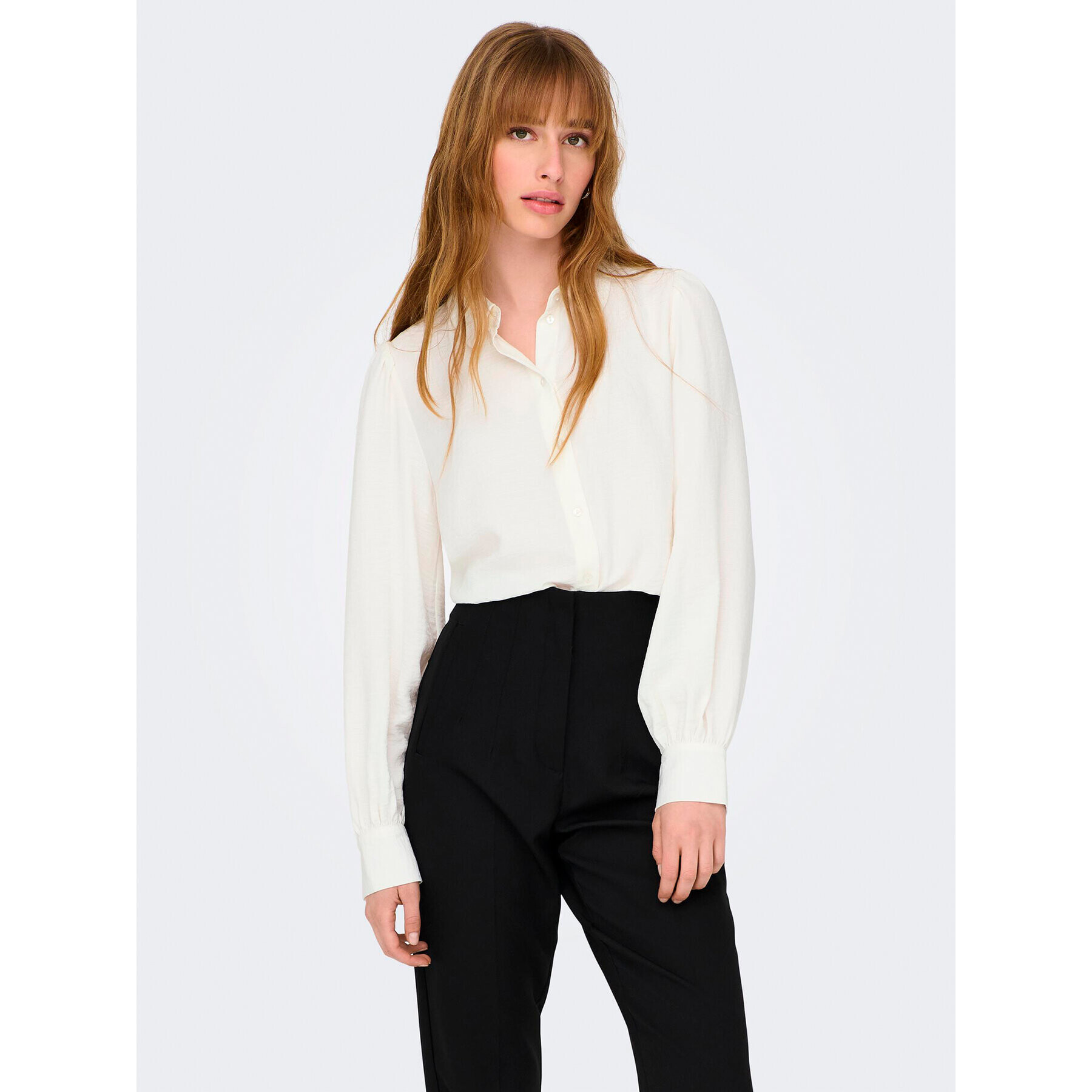 JDY Риза Divya 15283183 Бял Regular Fit - Pepit.bg