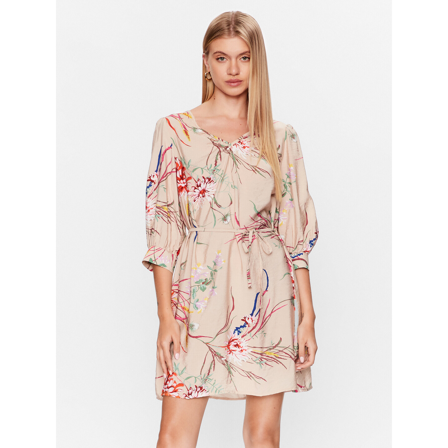 JDY Рокля 15284689 Сив Regular Fit - Pepit.bg