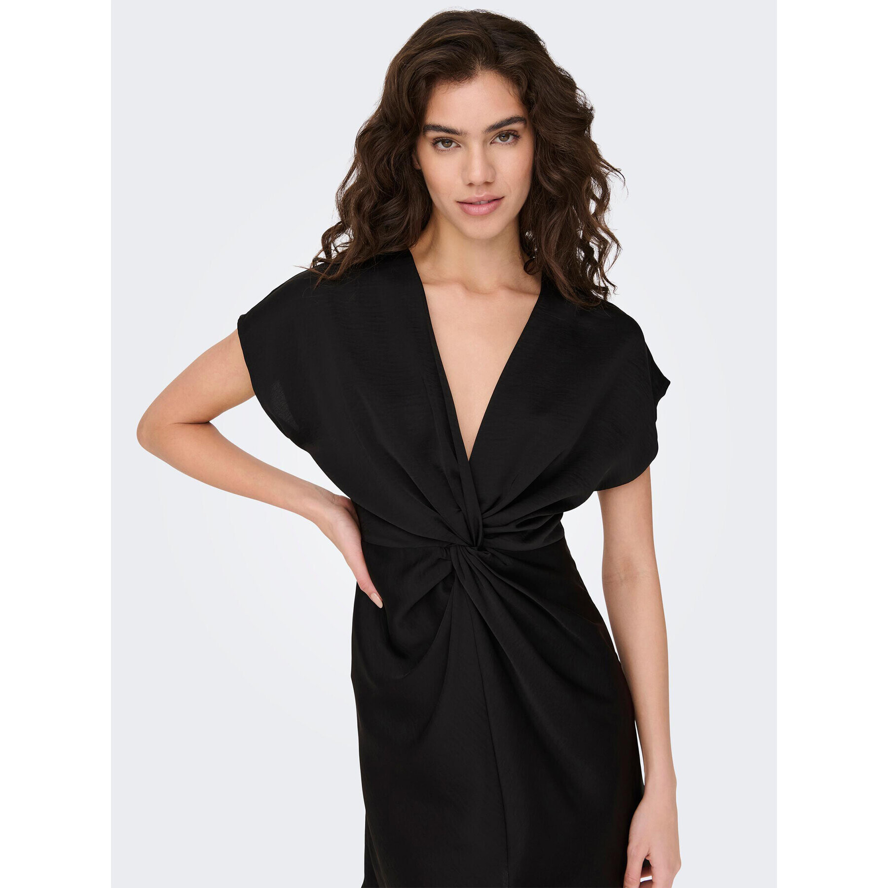 JDY Рокля 15287959 Черен Loose Fit - Pepit.bg