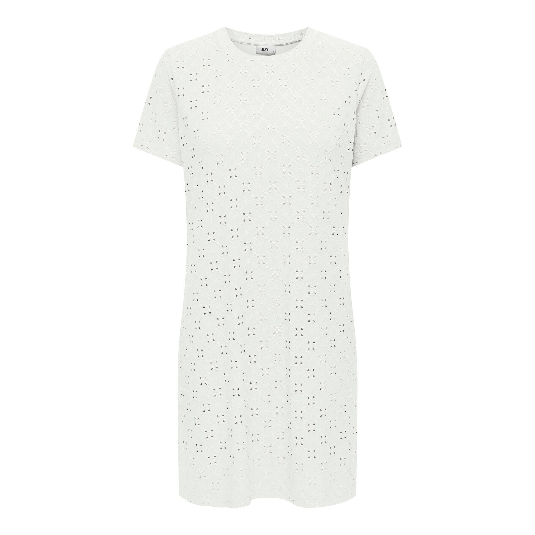 JDY Рокля 15291942 Бял Loose Fit - Pepit.bg