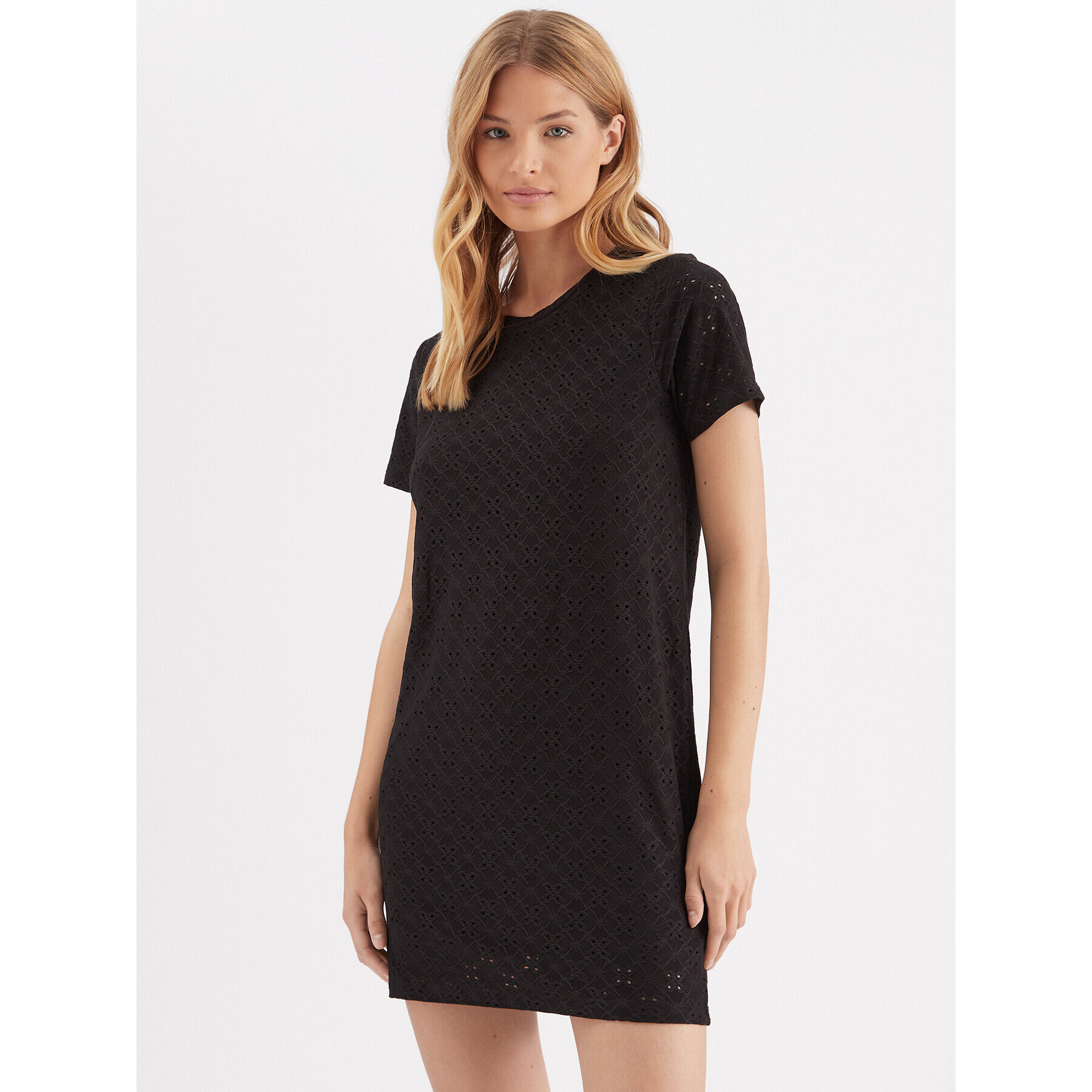 JDY Рокля 15291942 Черен Loose Fit - Pepit.bg