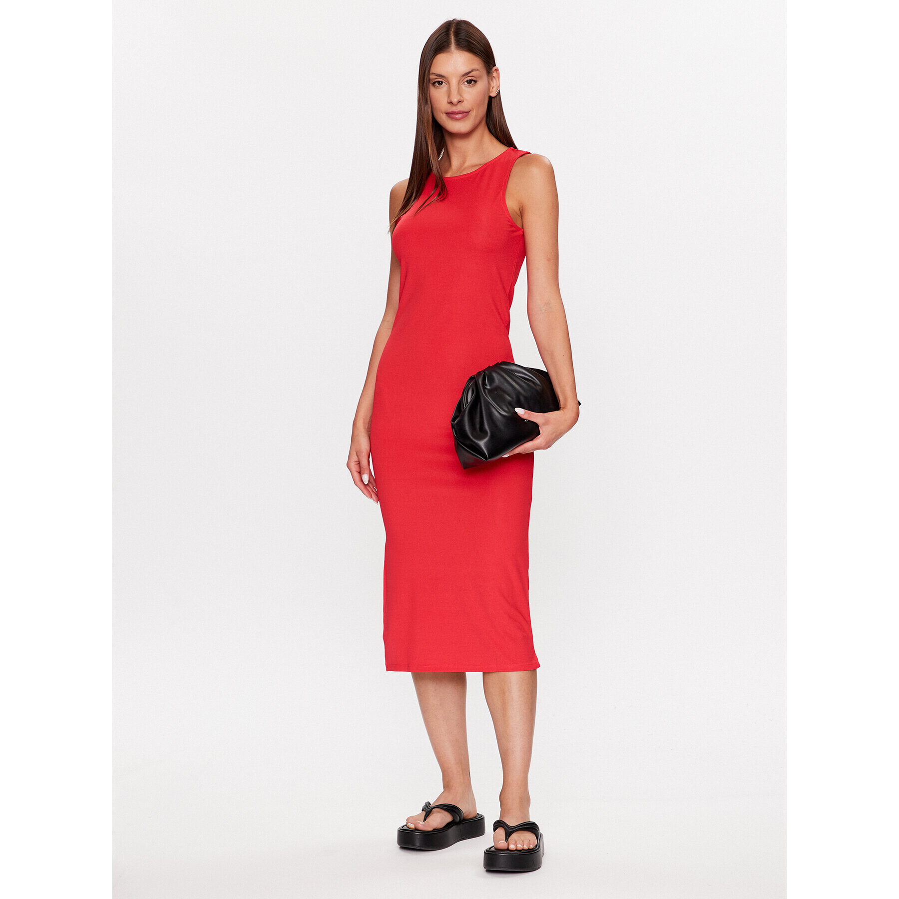 JDY Рокля 15296297 Розов Slim Fit - Pepit.bg