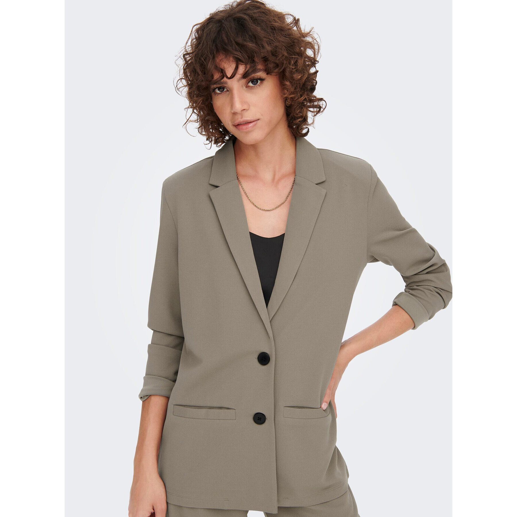 JDY Сако Louisville 15221235 Сив Regular Fit - Pepit.bg