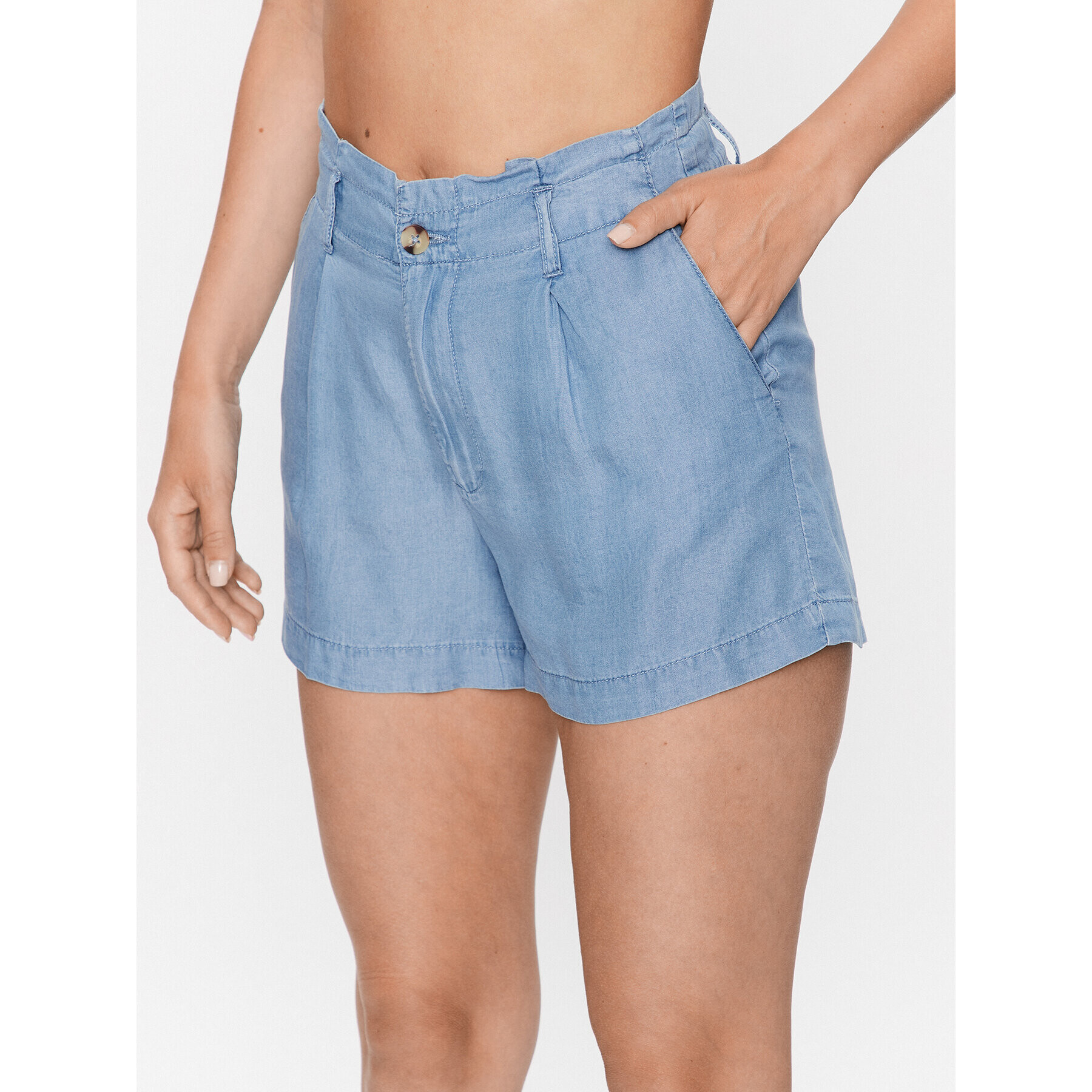 JDY Шорти от плат 15295614 Син Loose Fit - Pepit.bg