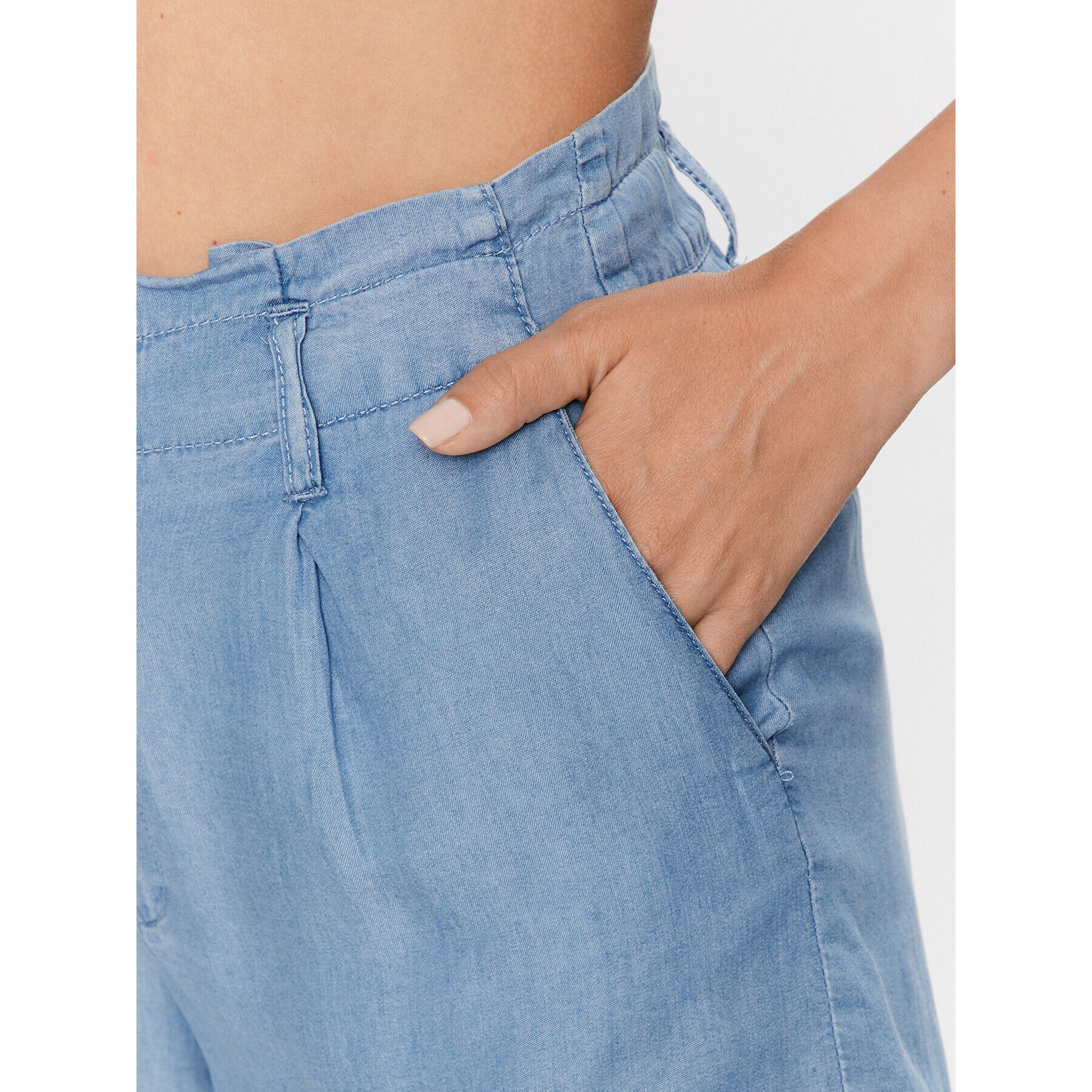 JDY Шорти от плат 15295614 Син Loose Fit - Pepit.bg