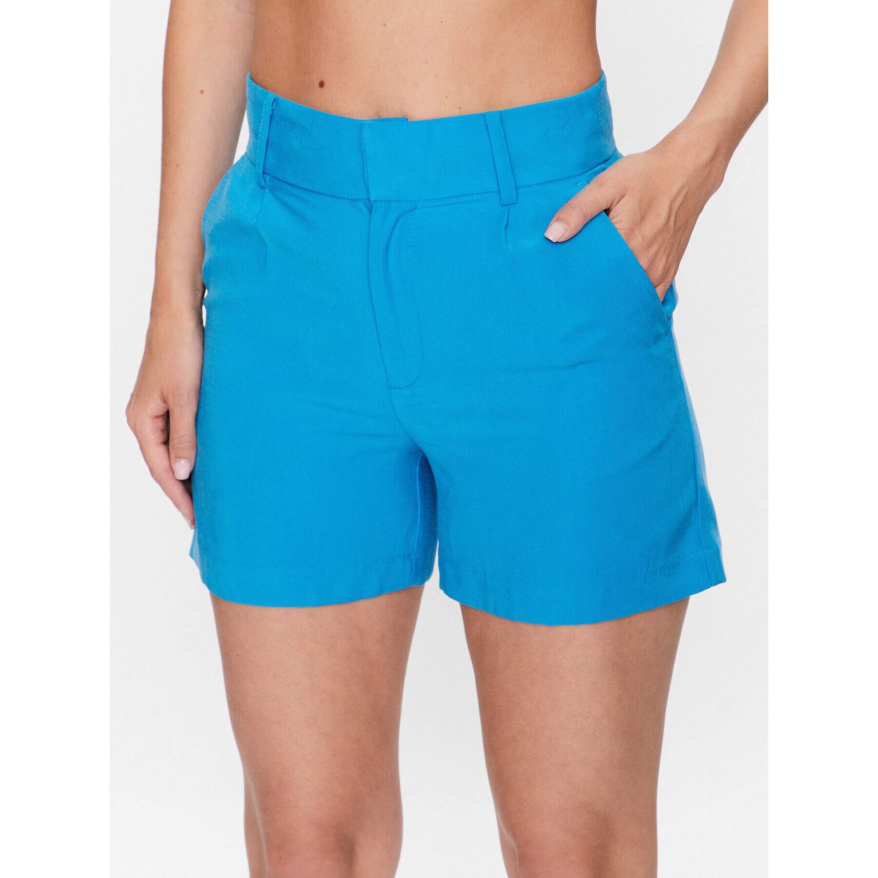 JDY Шорти от плат 15295616 Син Tapered Fit - Pepit.bg