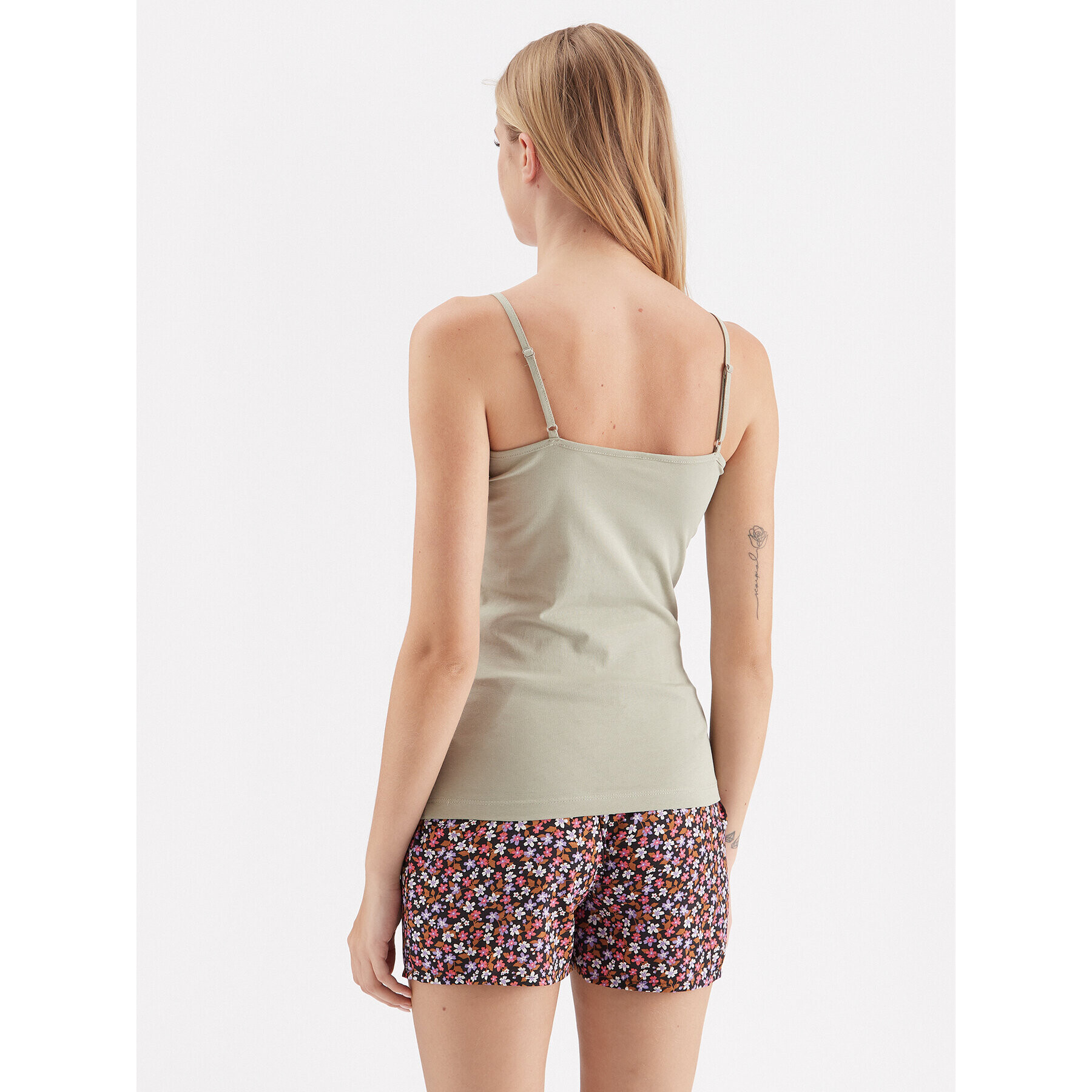 JDY топ 15148401 Зелен Regular Fit - Pepit.bg