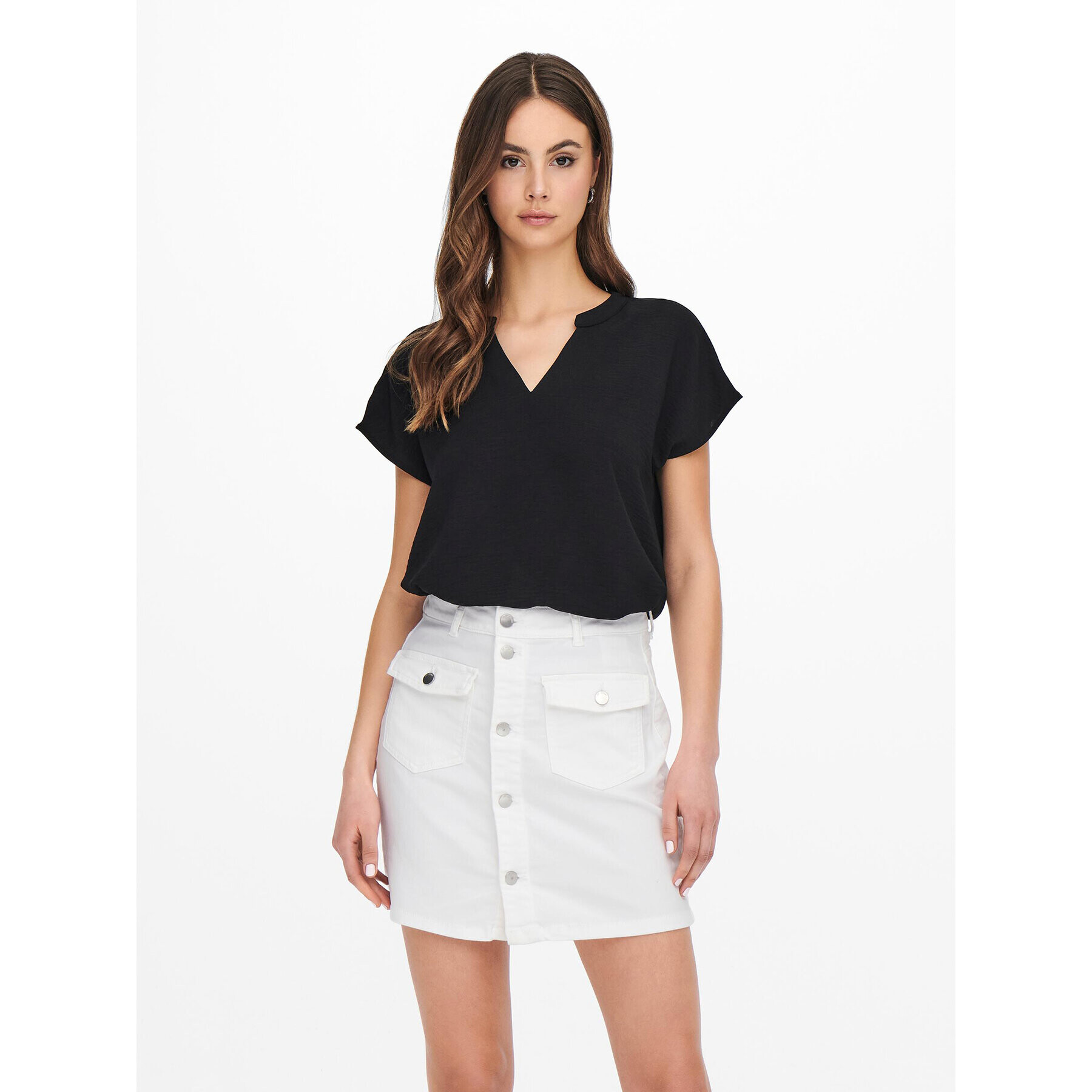 JDY топ 15249287 Черен Regular Fit - Pepit.bg